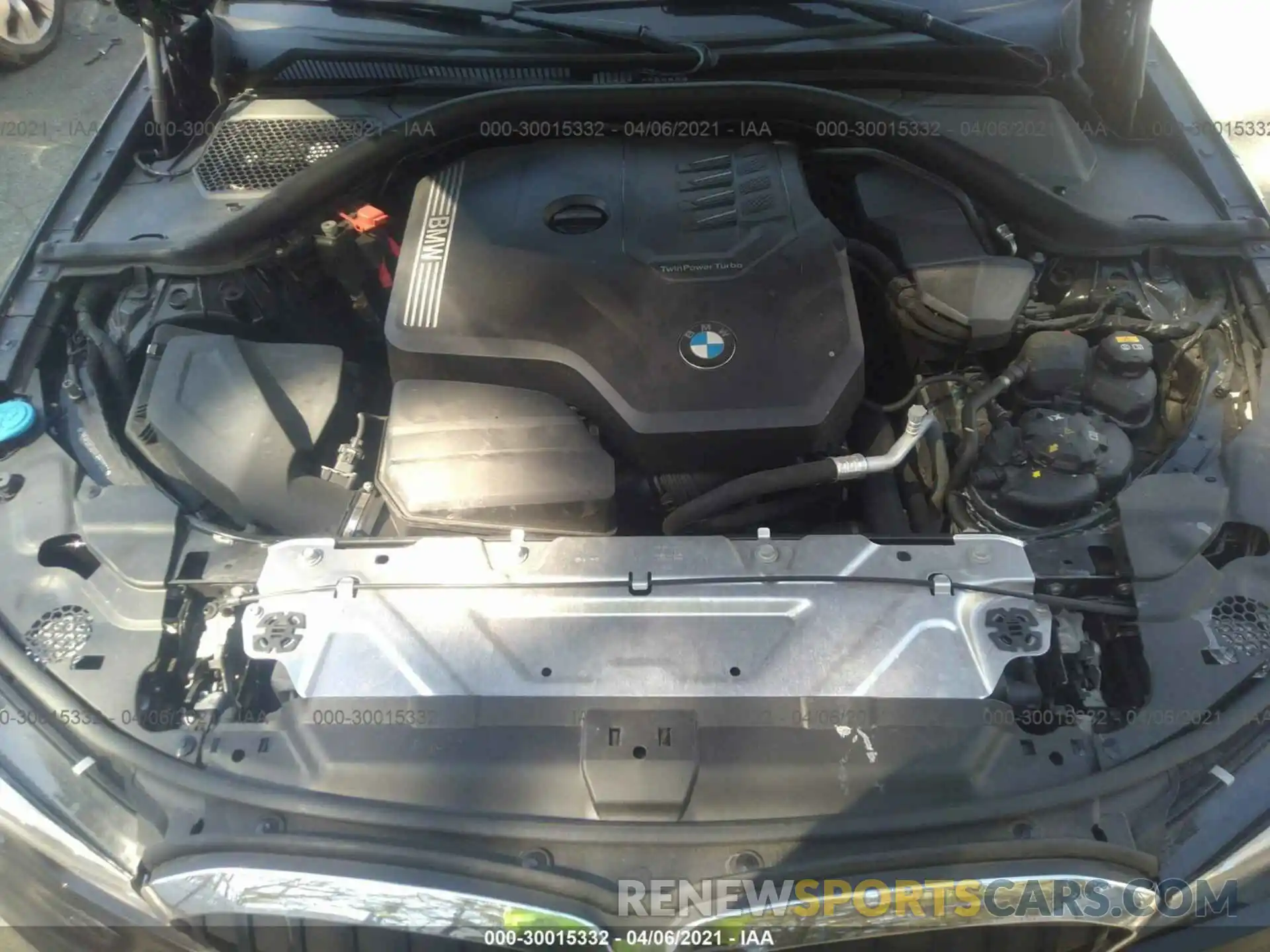 10 Фотография поврежденного автомобиля 3MW5R1J07L8B17551 BMW 3 SERIES 2020
