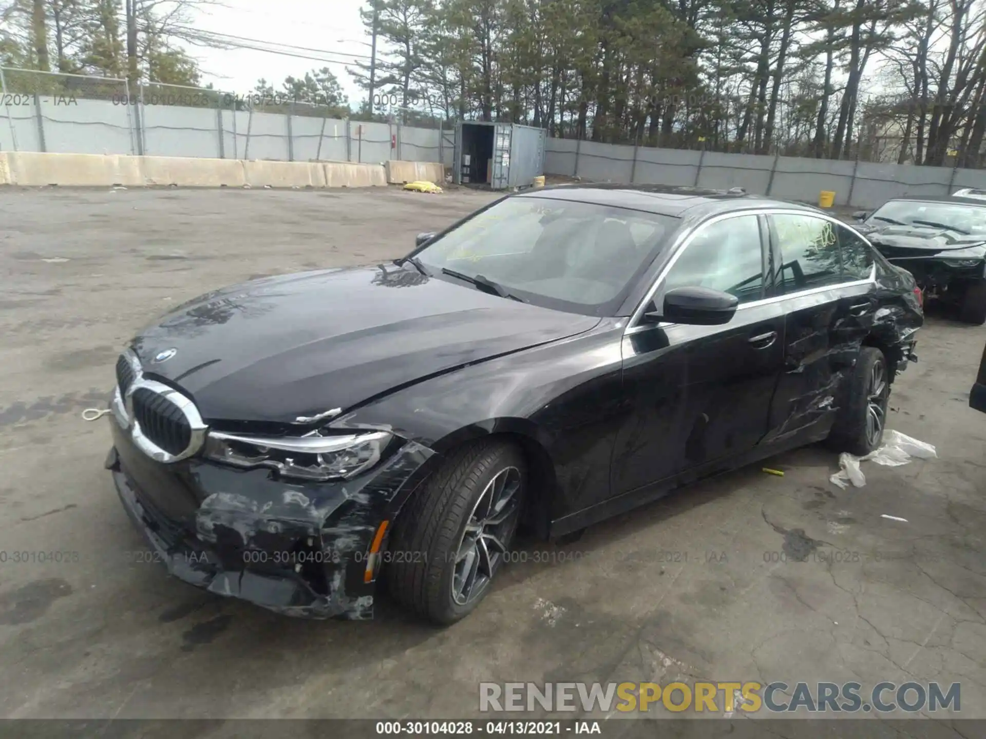 2 Photograph of a damaged car 3MW5R1J07L8B20577 BMW 3 SERIES 2020