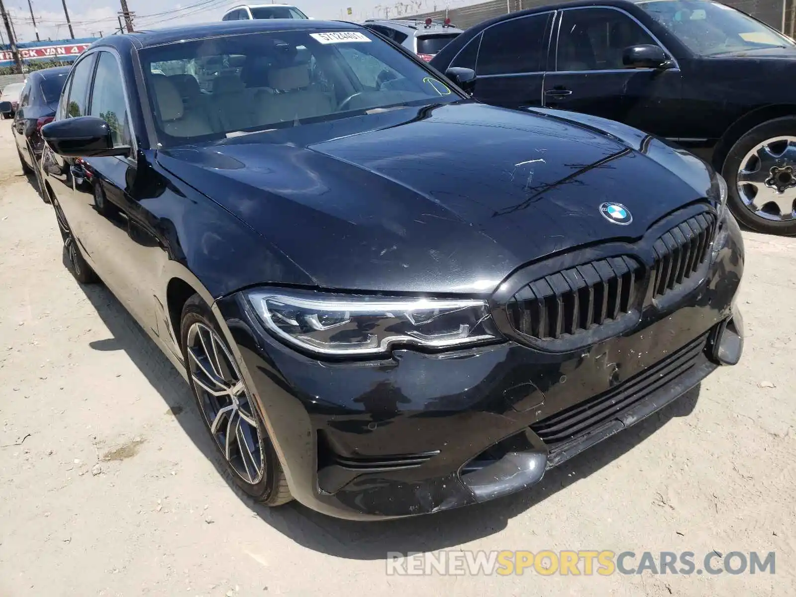 1 Фотография поврежденного автомобиля 3MW5R1J07L8B20613 BMW 3 SERIES 2020