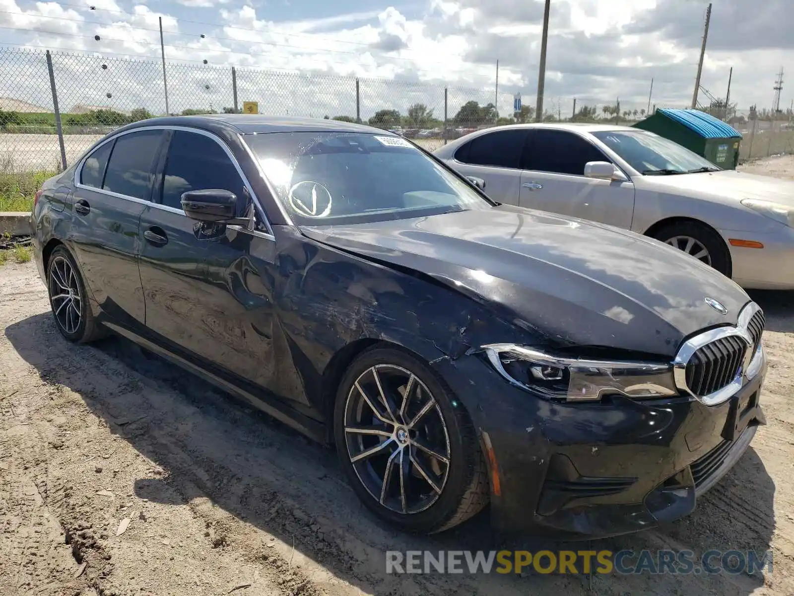 1 Photograph of a damaged car 3MW5R1J07L8B20871 BMW 3 SERIES 2020