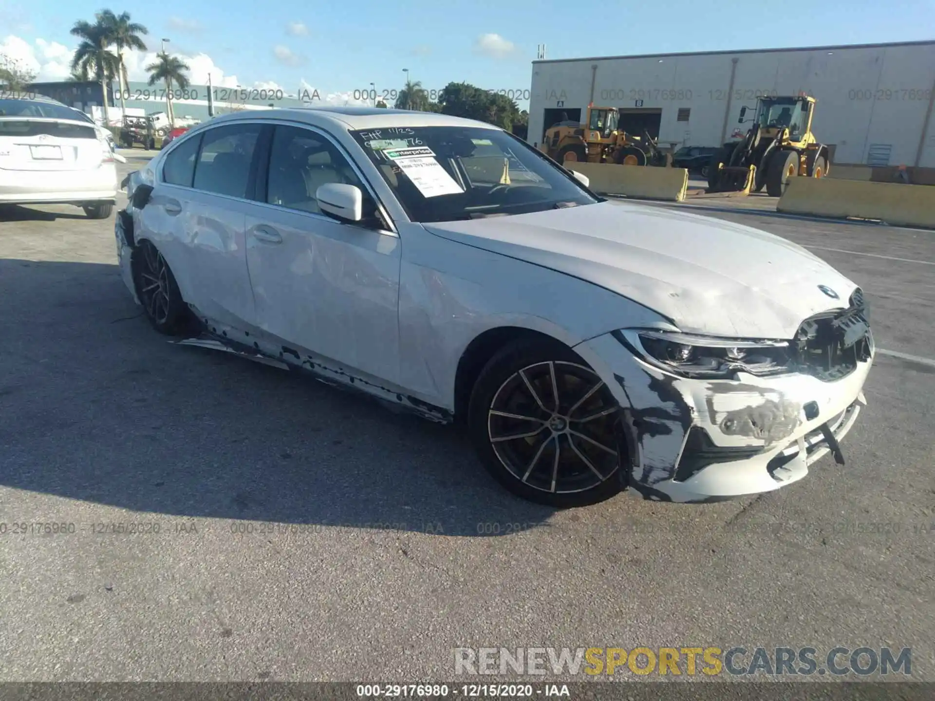 1 Photograph of a damaged car 3MW5R1J07L8B21180 BMW 3 SERIES 2020