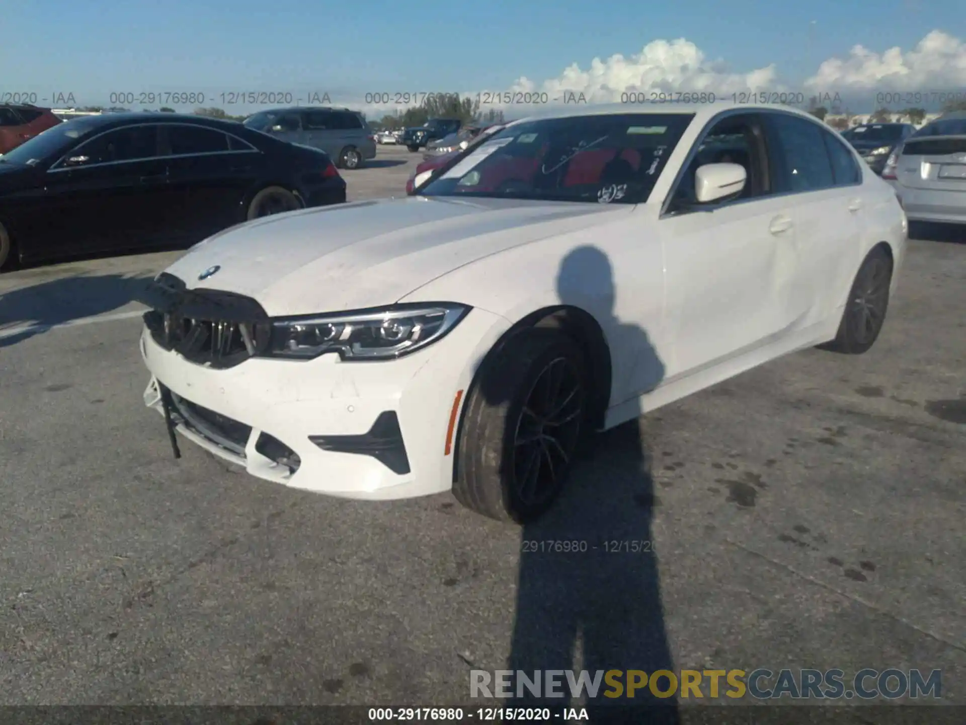 2 Photograph of a damaged car 3MW5R1J07L8B21180 BMW 3 SERIES 2020