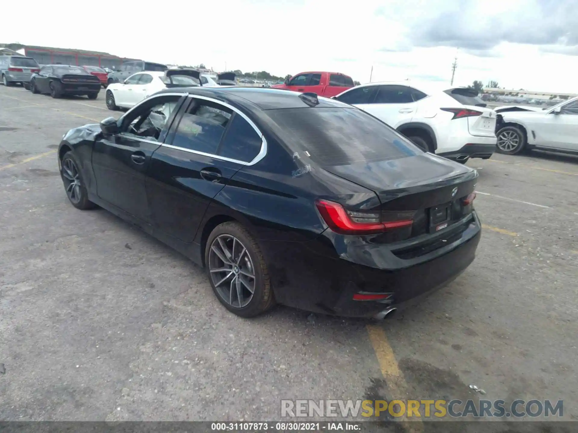 3 Photograph of a damaged car 3MW5R1J07L8B22071 BMW 3 SERIES 2020