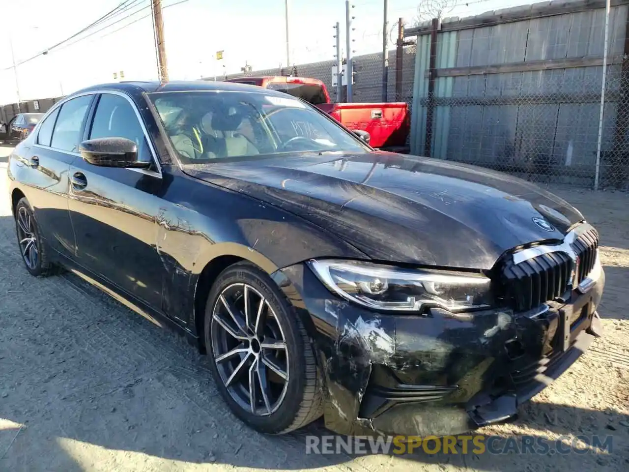 1 Photograph of a damaged car 3MW5R1J07L8B24189 BMW 3 SERIES 2020