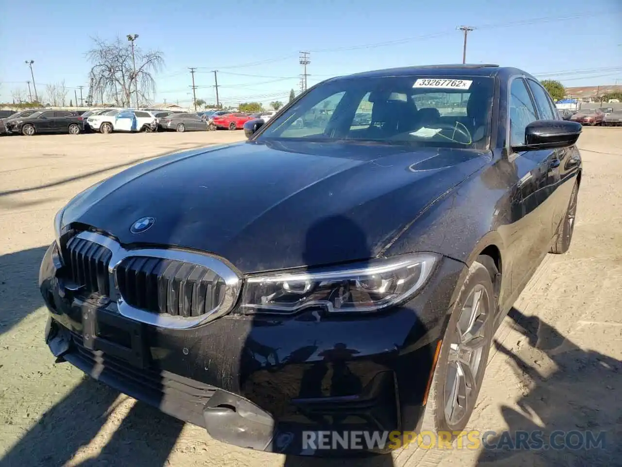 2 Photograph of a damaged car 3MW5R1J07L8B24189 BMW 3 SERIES 2020