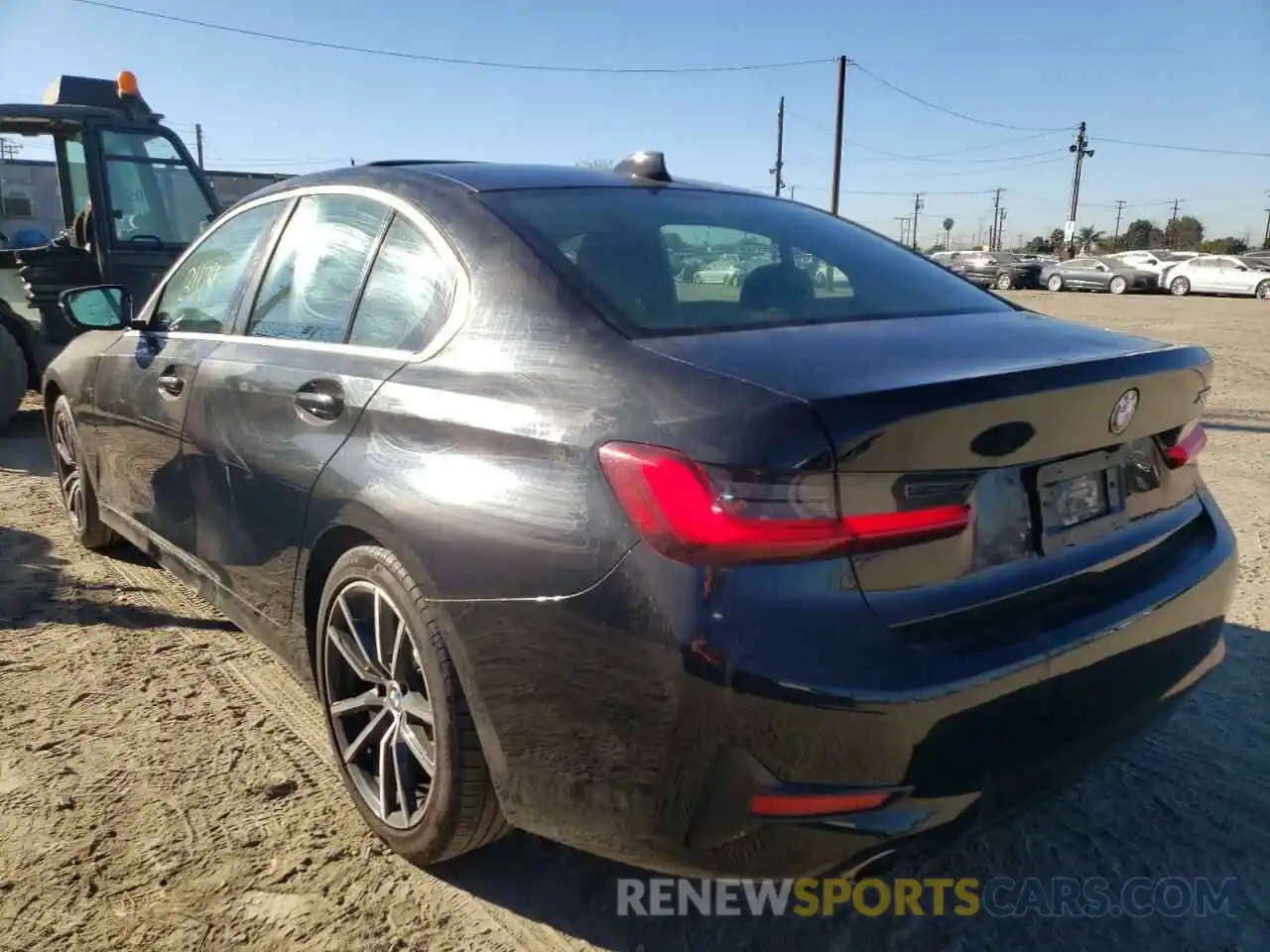 3 Photograph of a damaged car 3MW5R1J07L8B24189 BMW 3 SERIES 2020