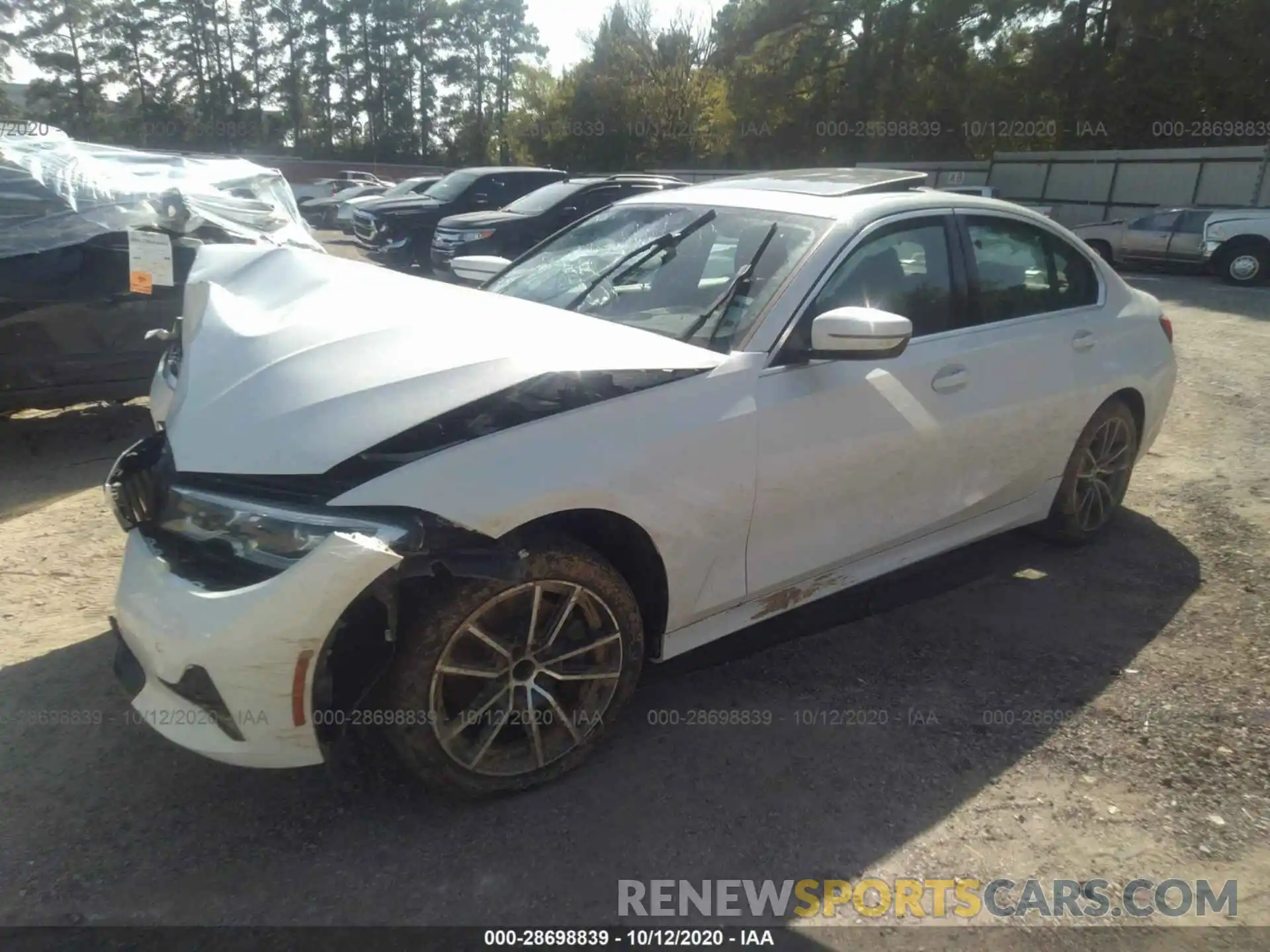 2 Photograph of a damaged car 3MW5R1J07L8B24693 BMW 3 SERIES 2020