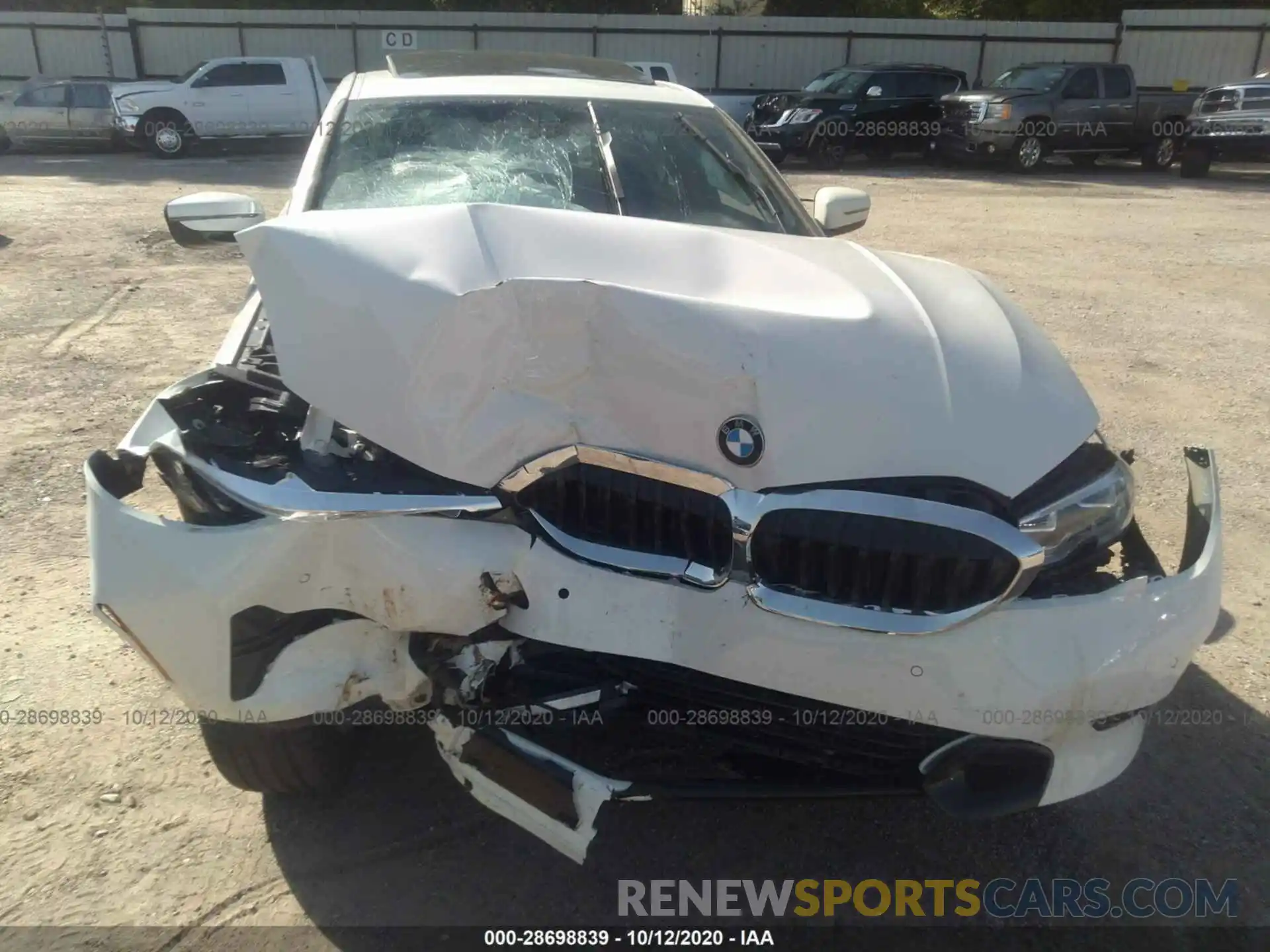 6 Photograph of a damaged car 3MW5R1J07L8B24693 BMW 3 SERIES 2020