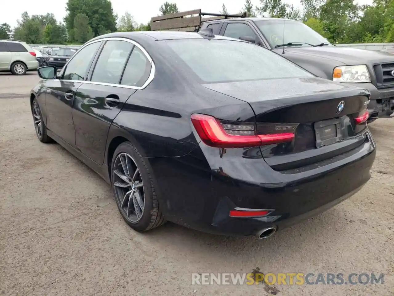 3 Photograph of a damaged car 3MW5R1J07L8B25181 BMW 3 SERIES 2020