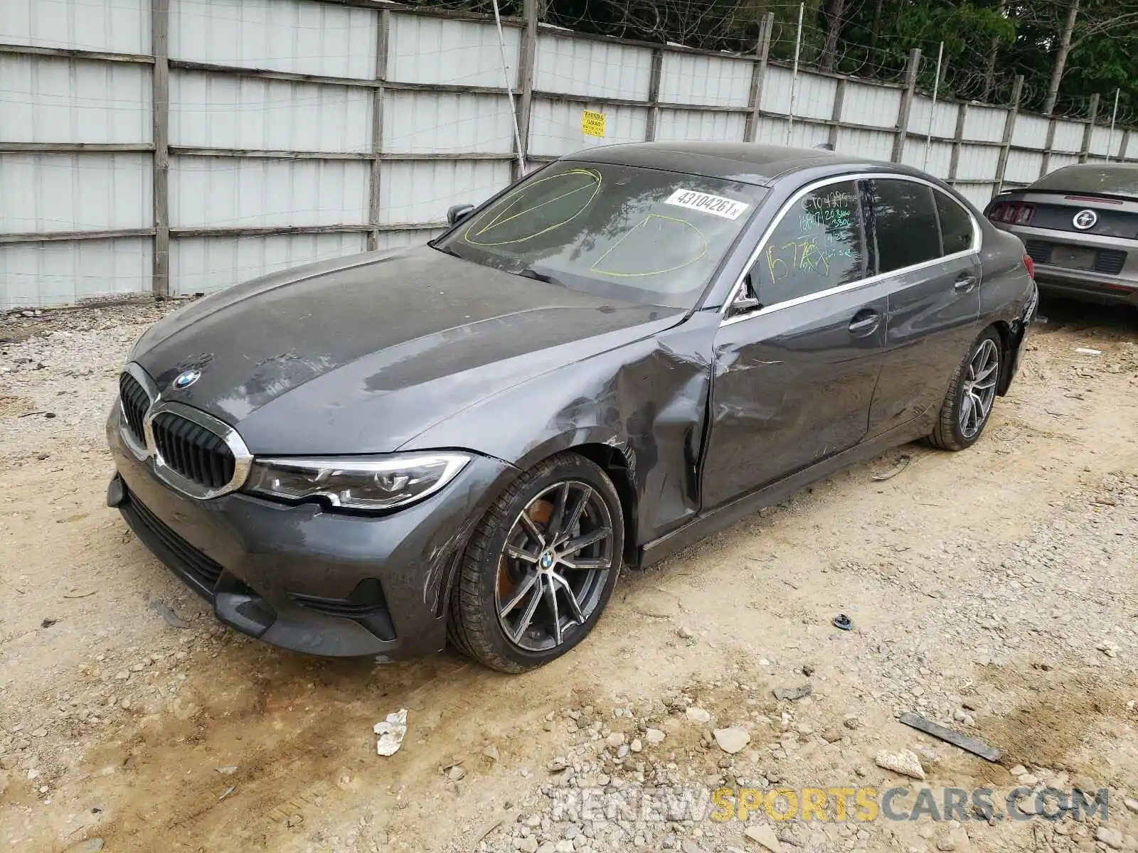 2 Photograph of a damaged car 3MW5R1J07L8B25763 BMW 3 SERIES 2020