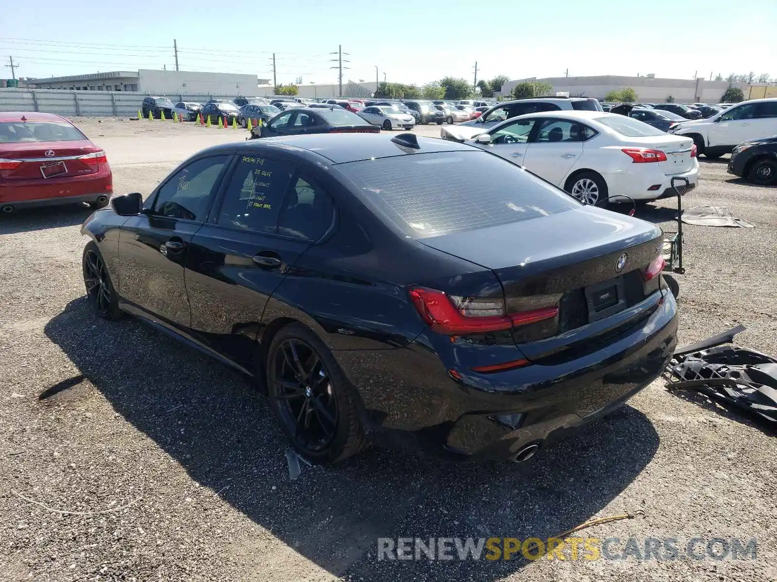 3 Photograph of a damaged car 3MW5R1J07L8B25987 BMW 3 SERIES 2020