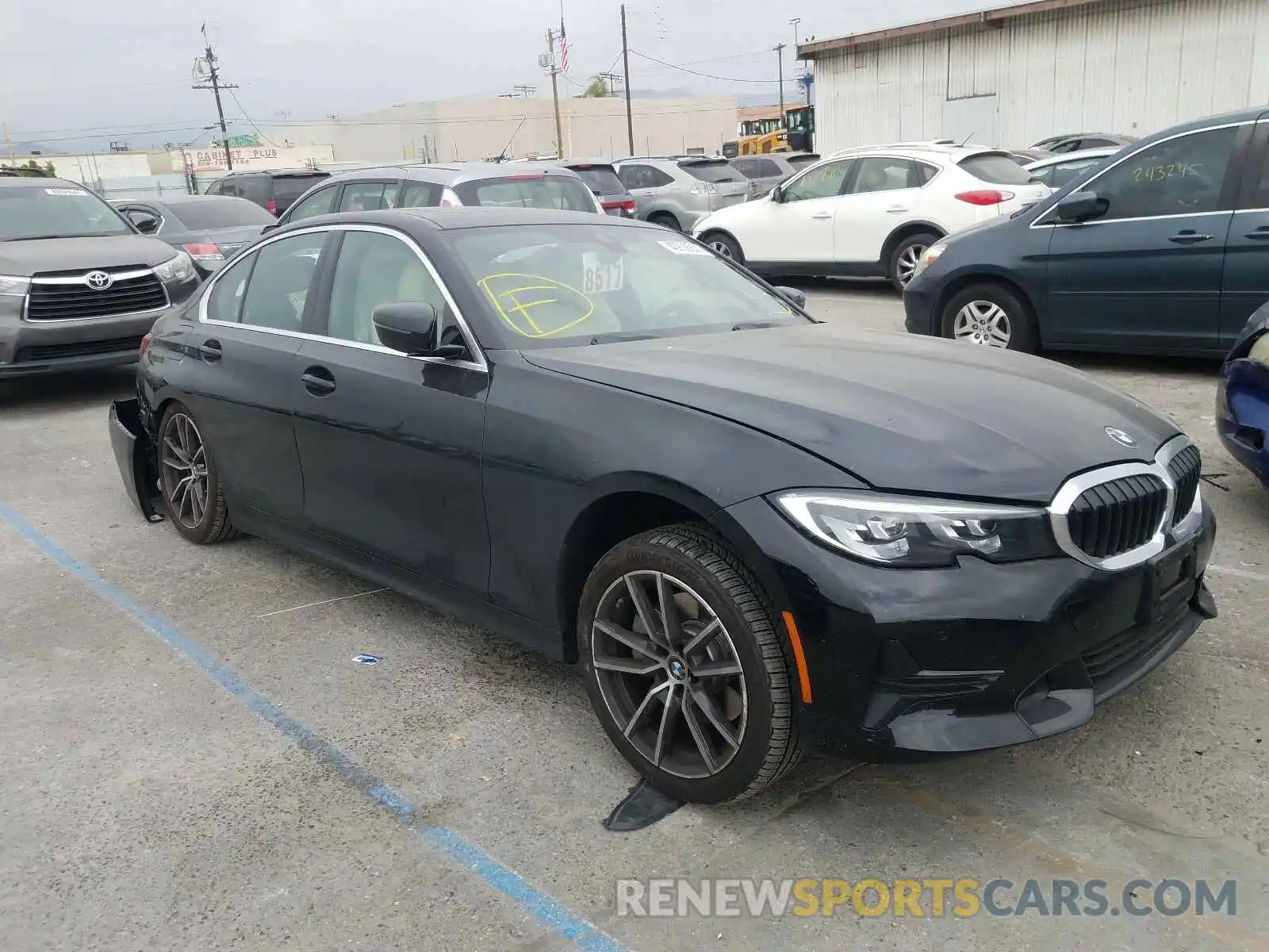 1 Photograph of a damaged car 3MW5R1J07L8B32745 BMW 3 SERIES 2020