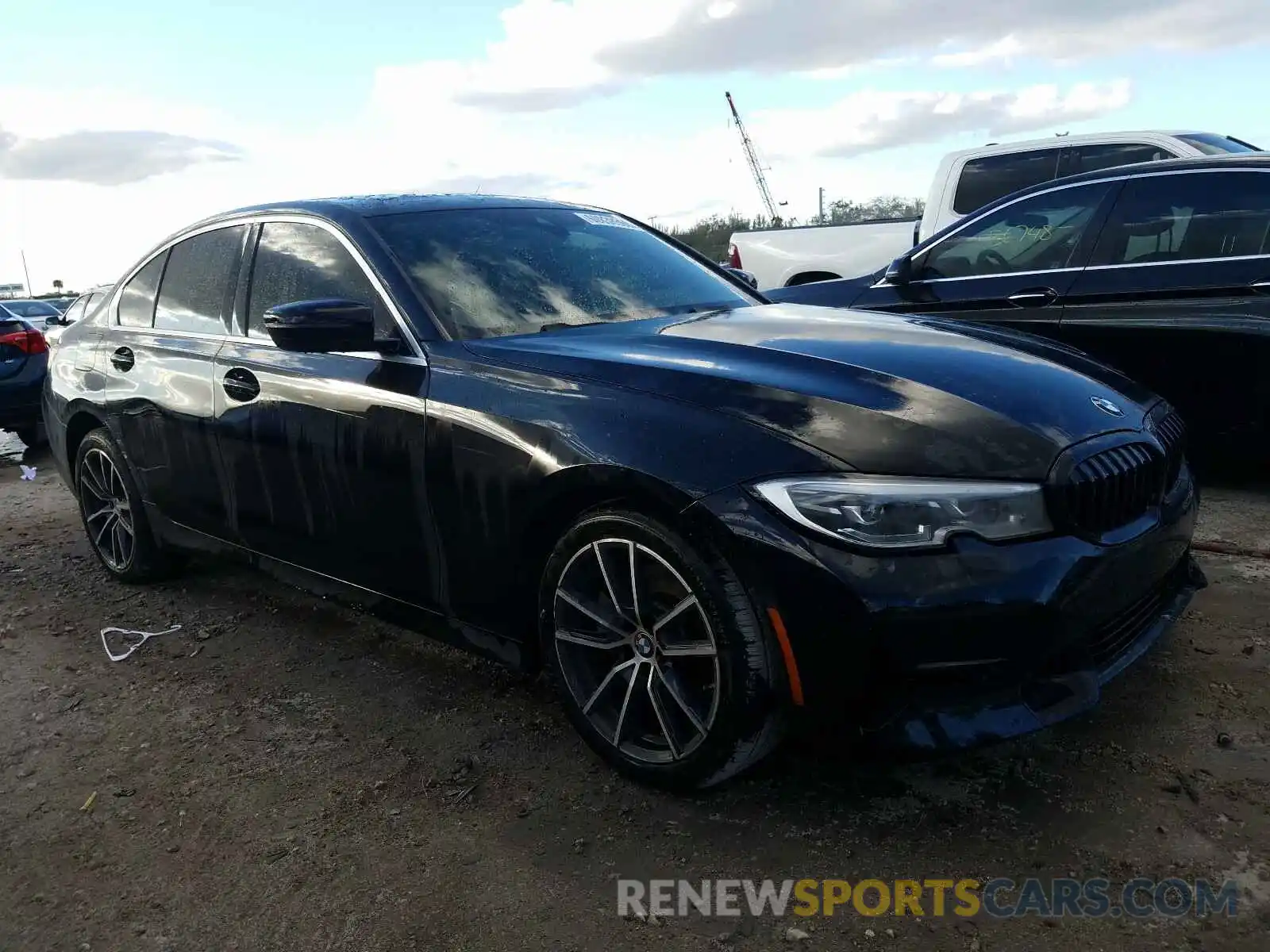 1 Photograph of a damaged car 3MW5R1J07L8B36035 BMW 3 SERIES 2020