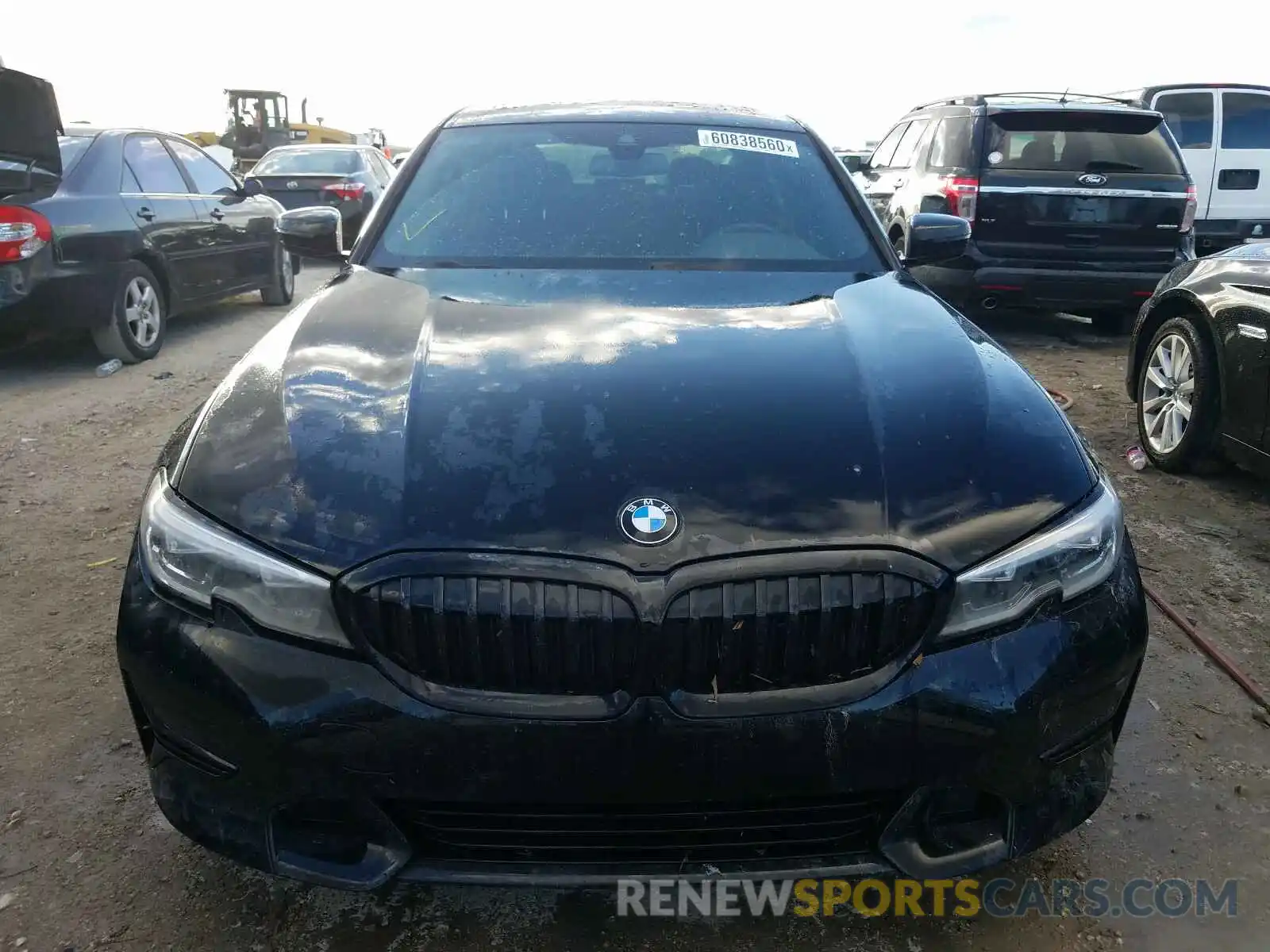 9 Фотография поврежденного автомобиля 3MW5R1J07L8B36035 BMW 3 SERIES 2020