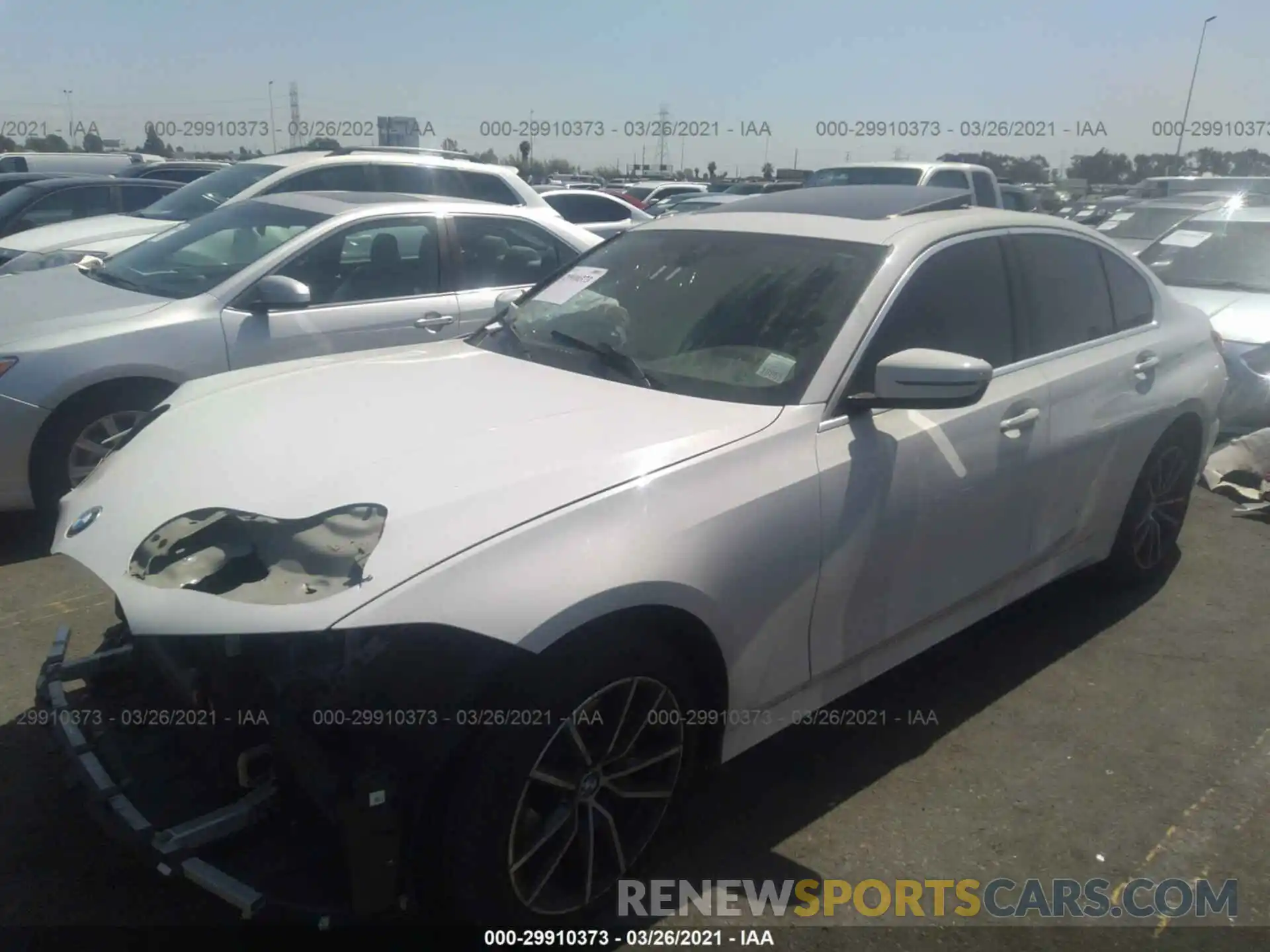 2 Photograph of a damaged car 3MW5R1J08L8B03898 BMW 3 SERIES 2020