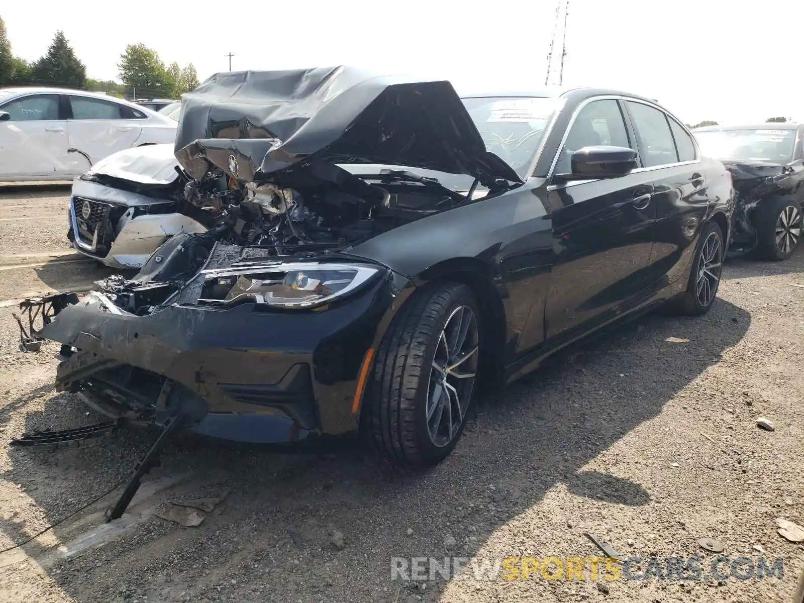 2 Photograph of a damaged car 3MW5R1J08L8B07594 BMW 3 SERIES 2020