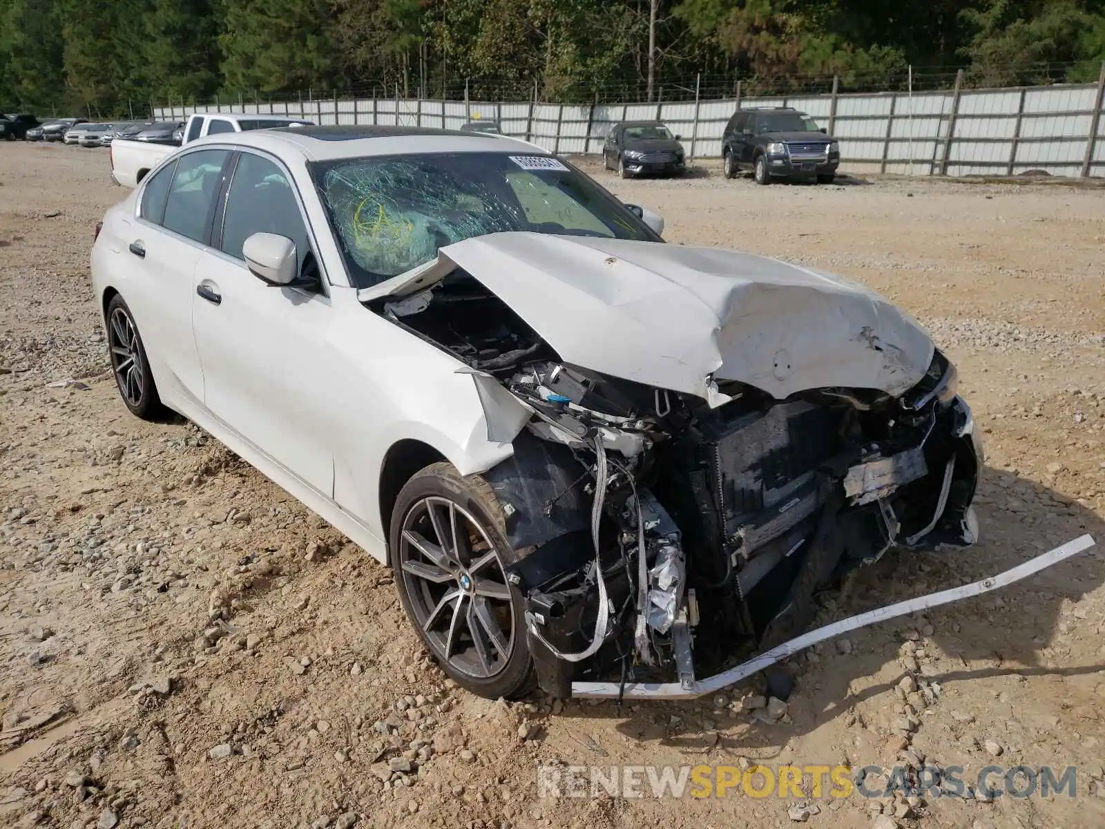 1 Photograph of a damaged car 3MW5R1J08L8B07711 BMW 3 SERIES 2020