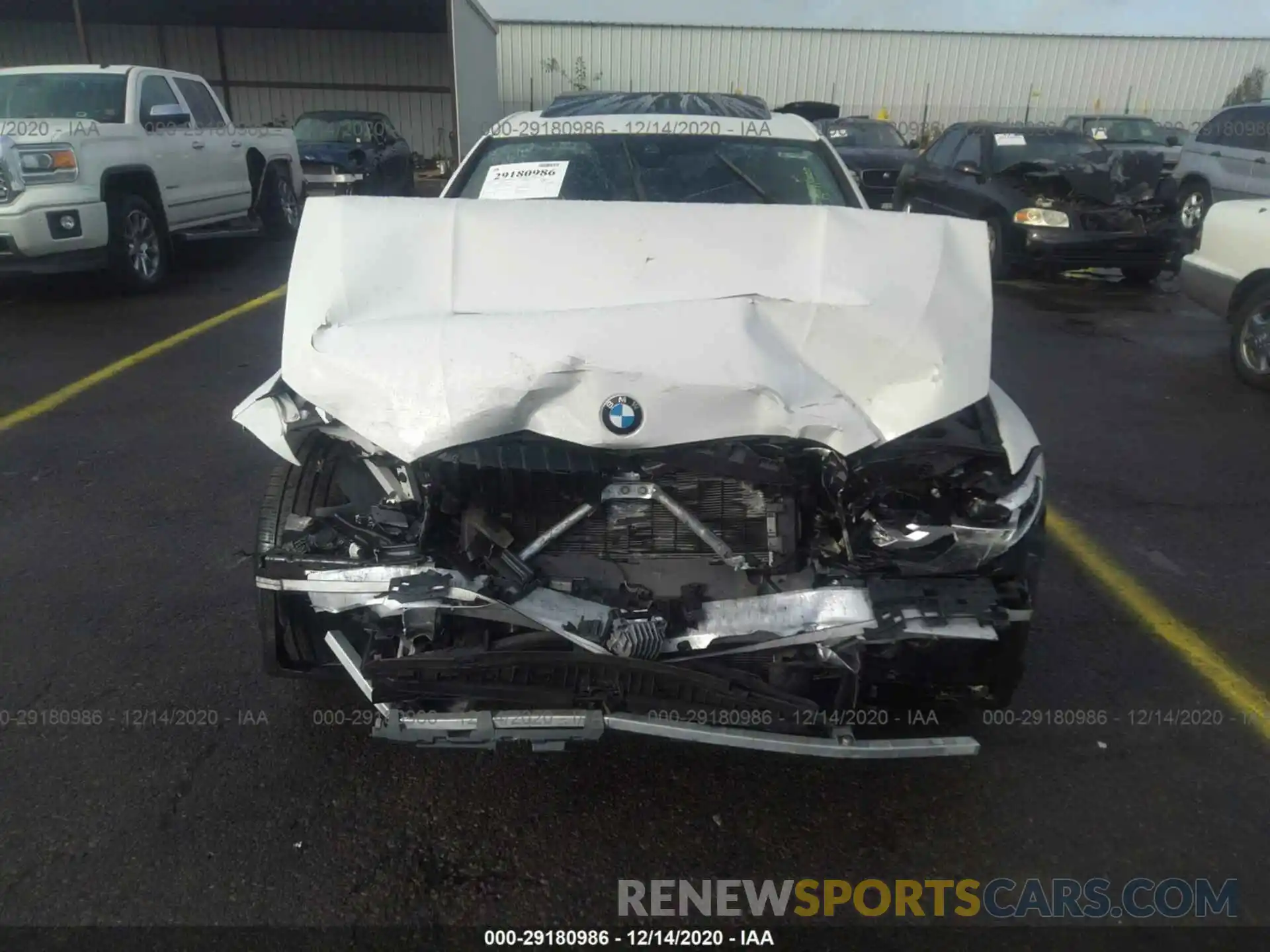 6 Photograph of a damaged car 3MW5R1J08L8B07742 BMW 3 SERIES 2020