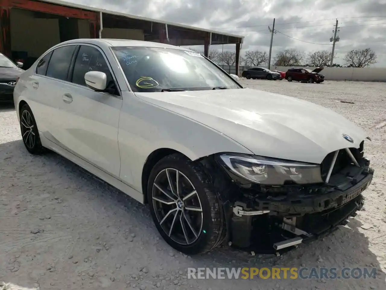 1 Photograph of a damaged car 3MW5R1J08L8B09832 BMW 3 SERIES 2020