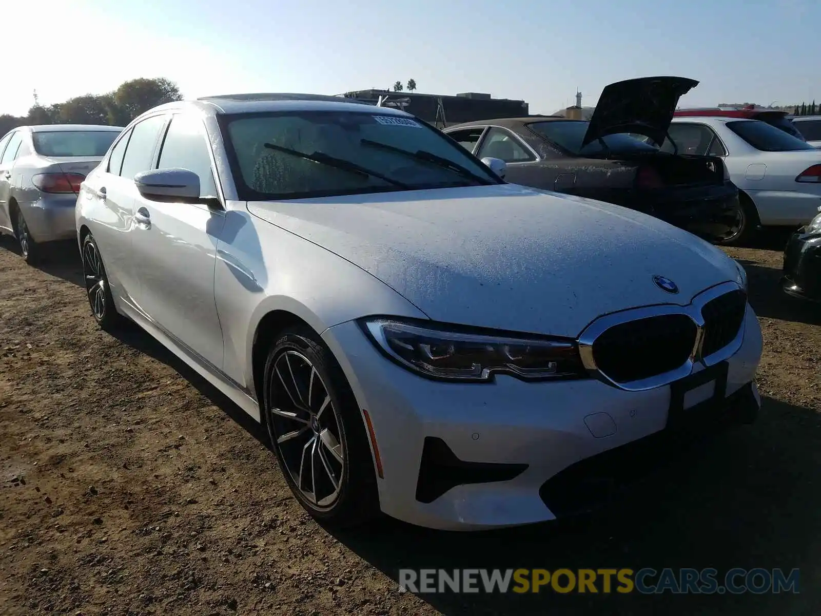 1 Photograph of a damaged car 3MW5R1J08L8B10379 BMW 3 SERIES 2020