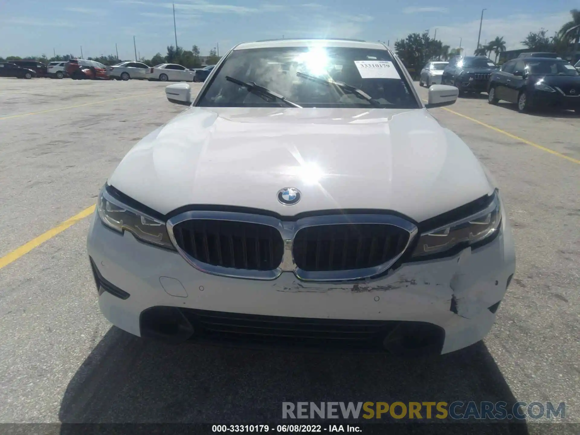 6 Photograph of a damaged car 3MW5R1J08L8B11628 BMW 3 SERIES 2020