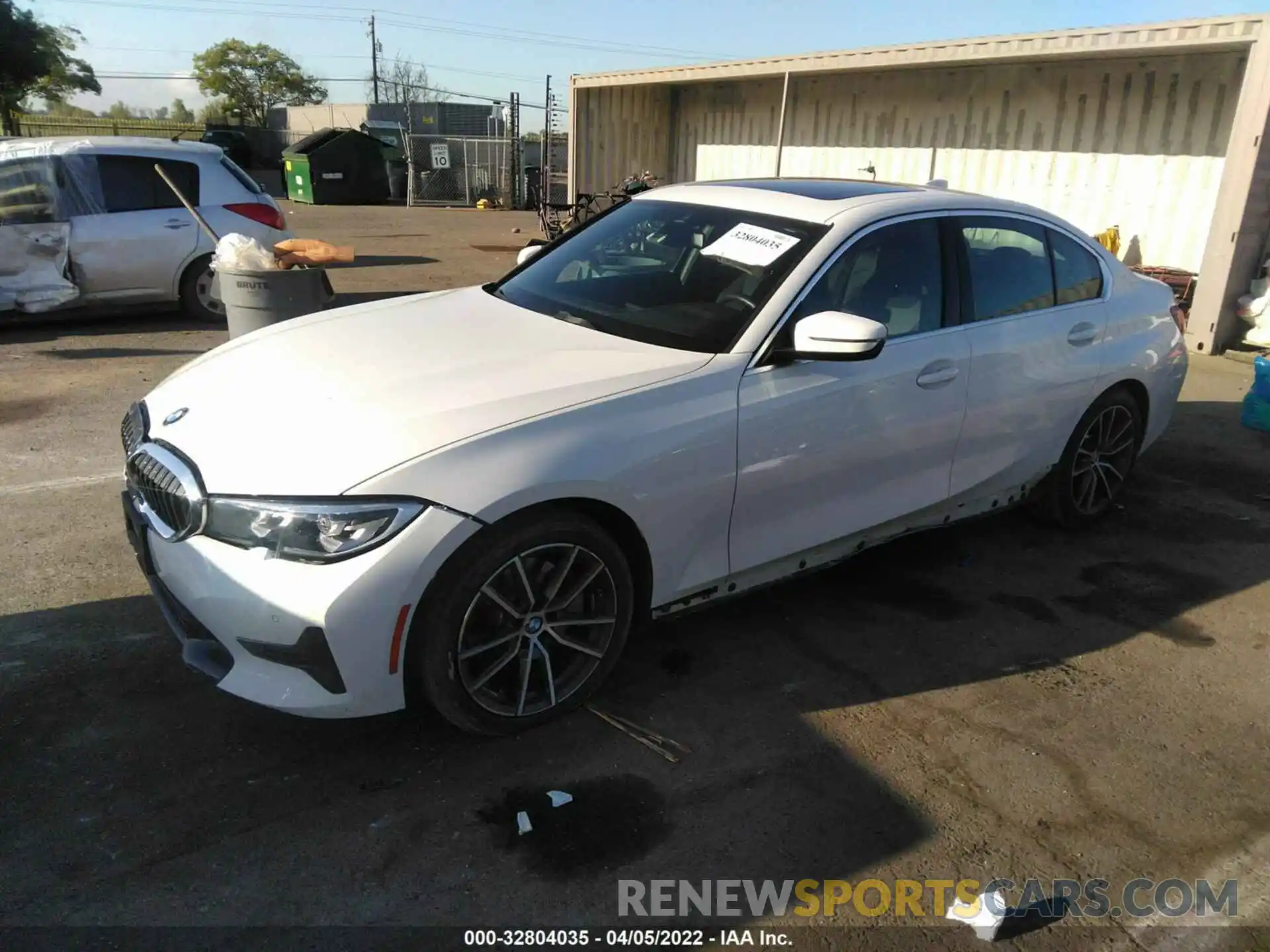 2 Photograph of a damaged car 3MW5R1J08L8B12617 BMW 3 SERIES 2020