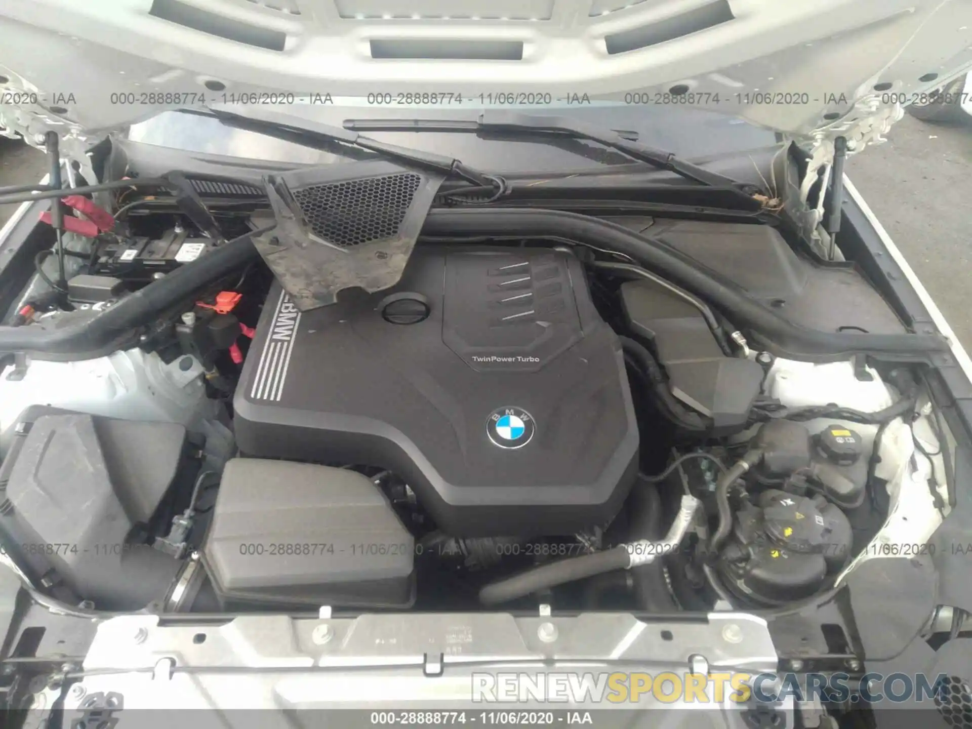 10 Фотография поврежденного автомобиля 3MW5R1J08L8B14111 BMW 3 SERIES 2020