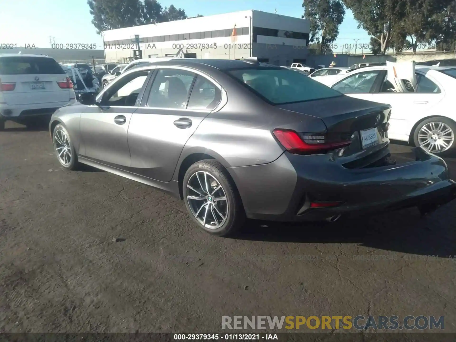 3 Photograph of a damaged car 3MW5R1J08L8B14643 BMW 3 SERIES 2020