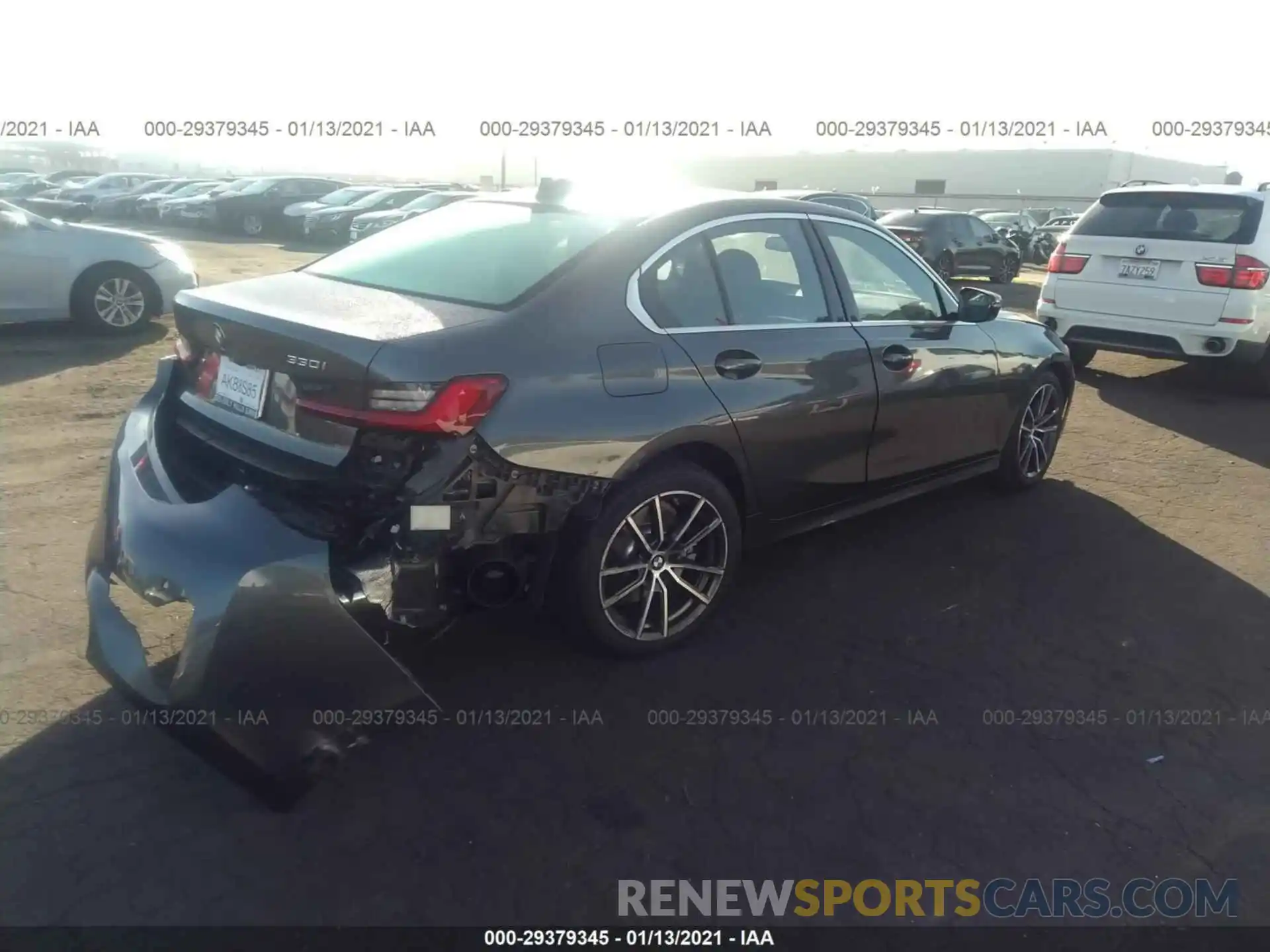 4 Photograph of a damaged car 3MW5R1J08L8B14643 BMW 3 SERIES 2020