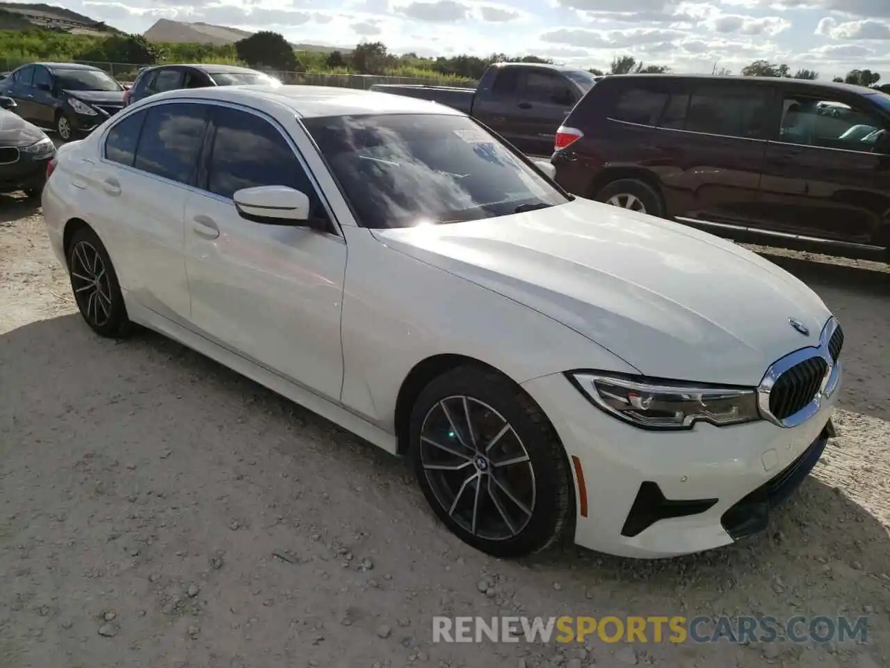 1 Photograph of a damaged car 3MW5R1J08L8B20393 BMW 3 SERIES 2020