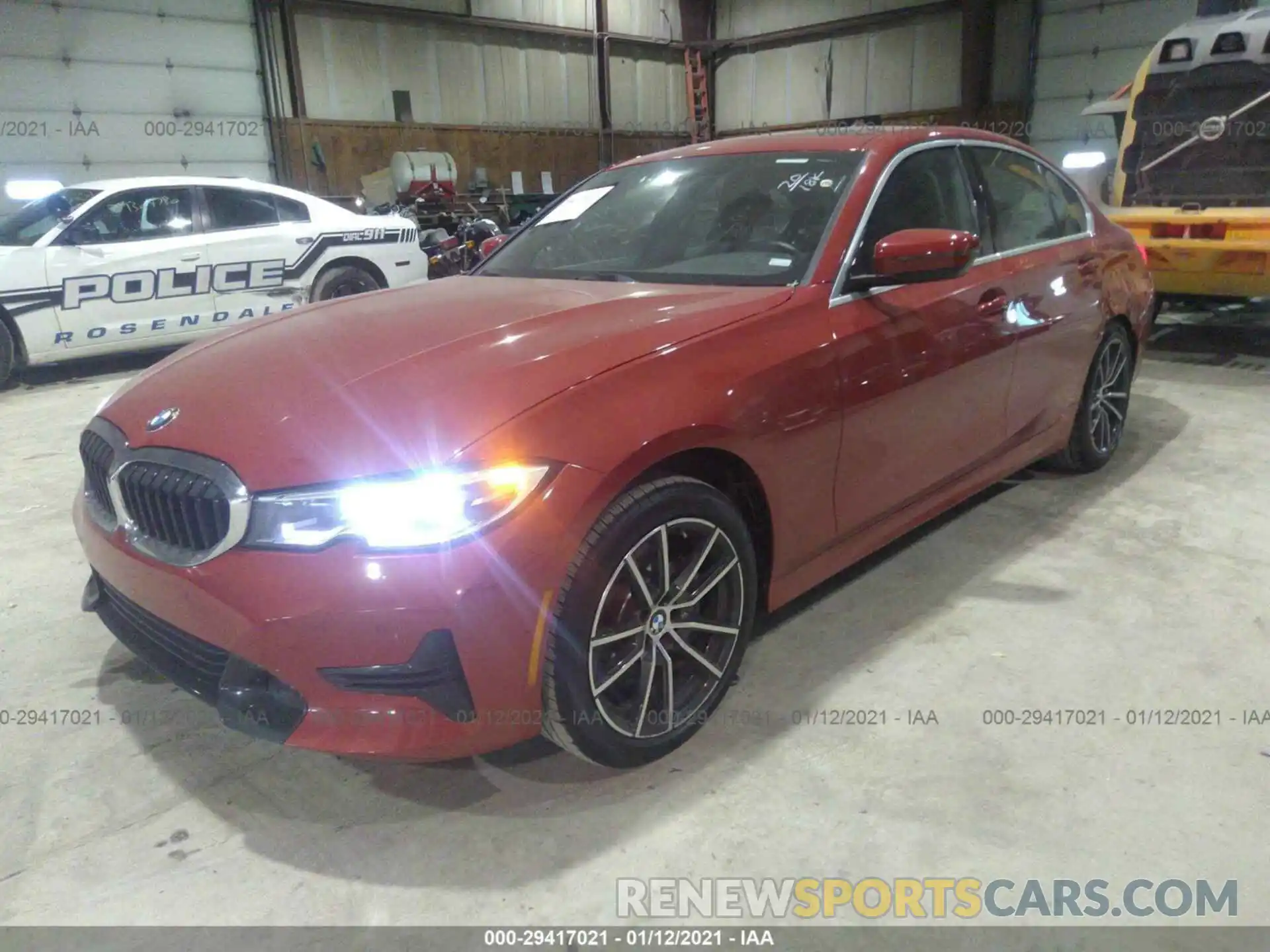 2 Photograph of a damaged car 3MW5R1J08L8B21415 BMW 3 SERIES 2020