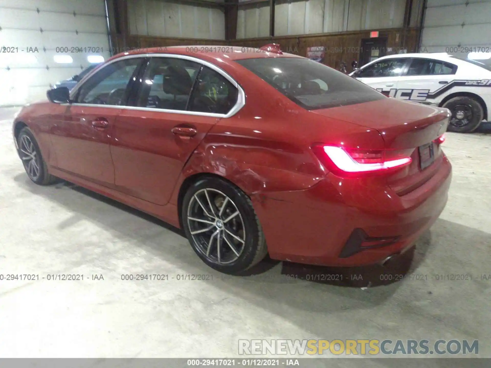 3 Photograph of a damaged car 3MW5R1J08L8B21415 BMW 3 SERIES 2020