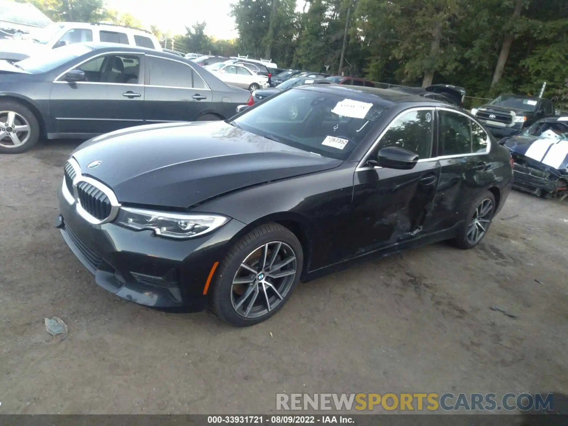 2 Photograph of a damaged car 3MW5R1J08L8B21768 BMW 3 SERIES 2020