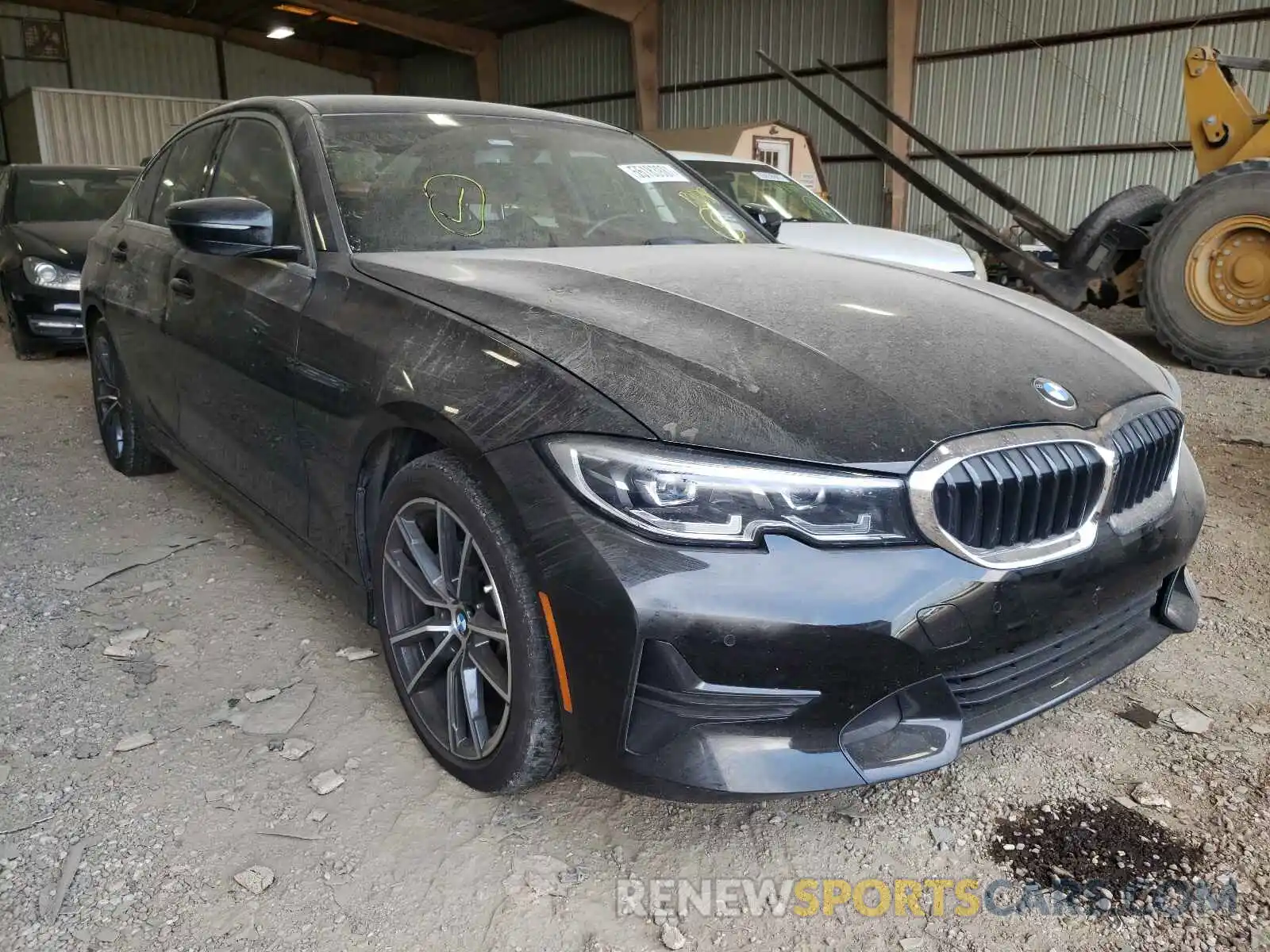 1 Photograph of a damaged car 3MW5R1J08L8B22788 BMW 3 SERIES 2020