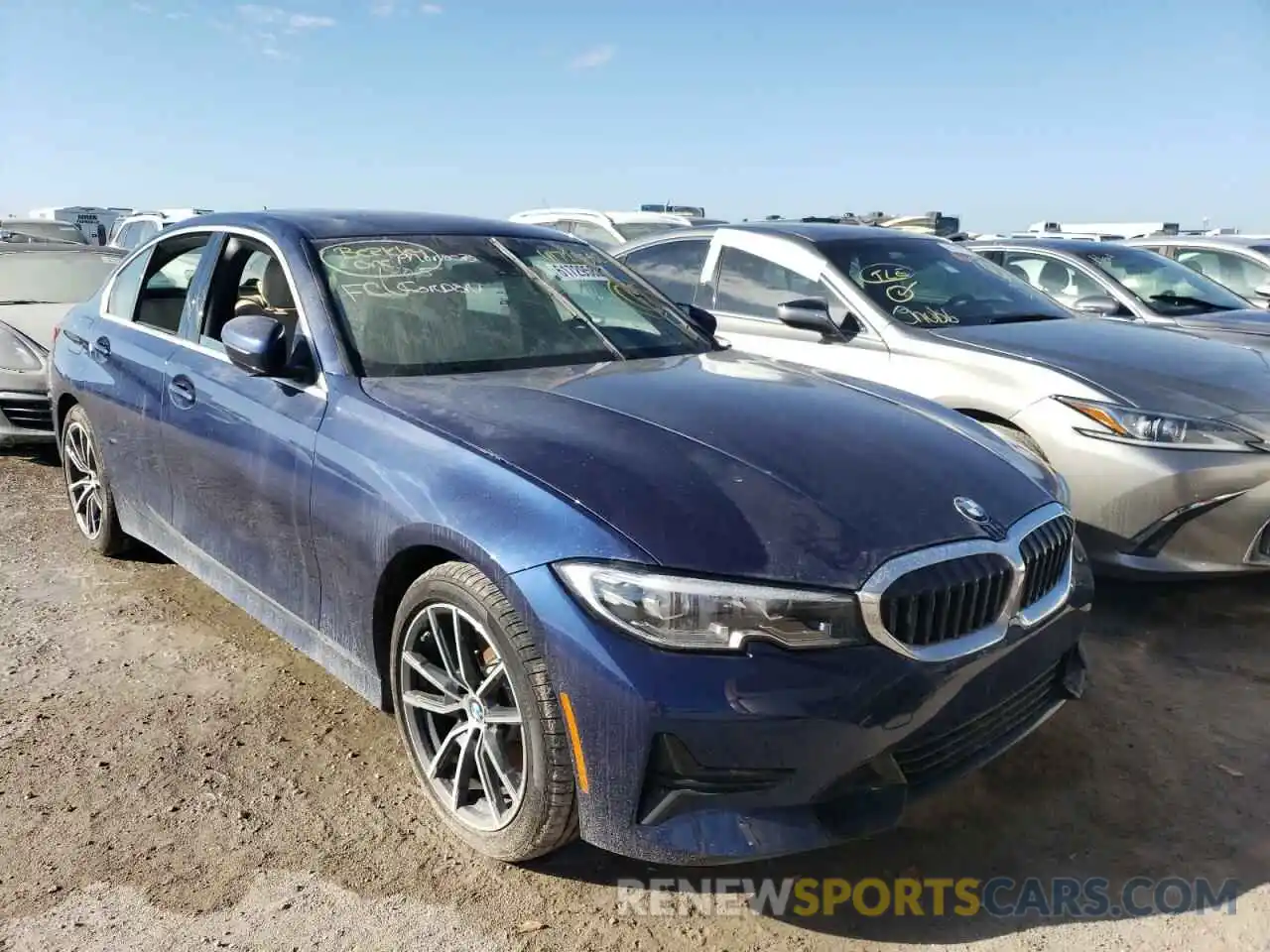 1 Photograph of a damaged car 3MW5R1J08L8B23066 BMW 3 SERIES 2020