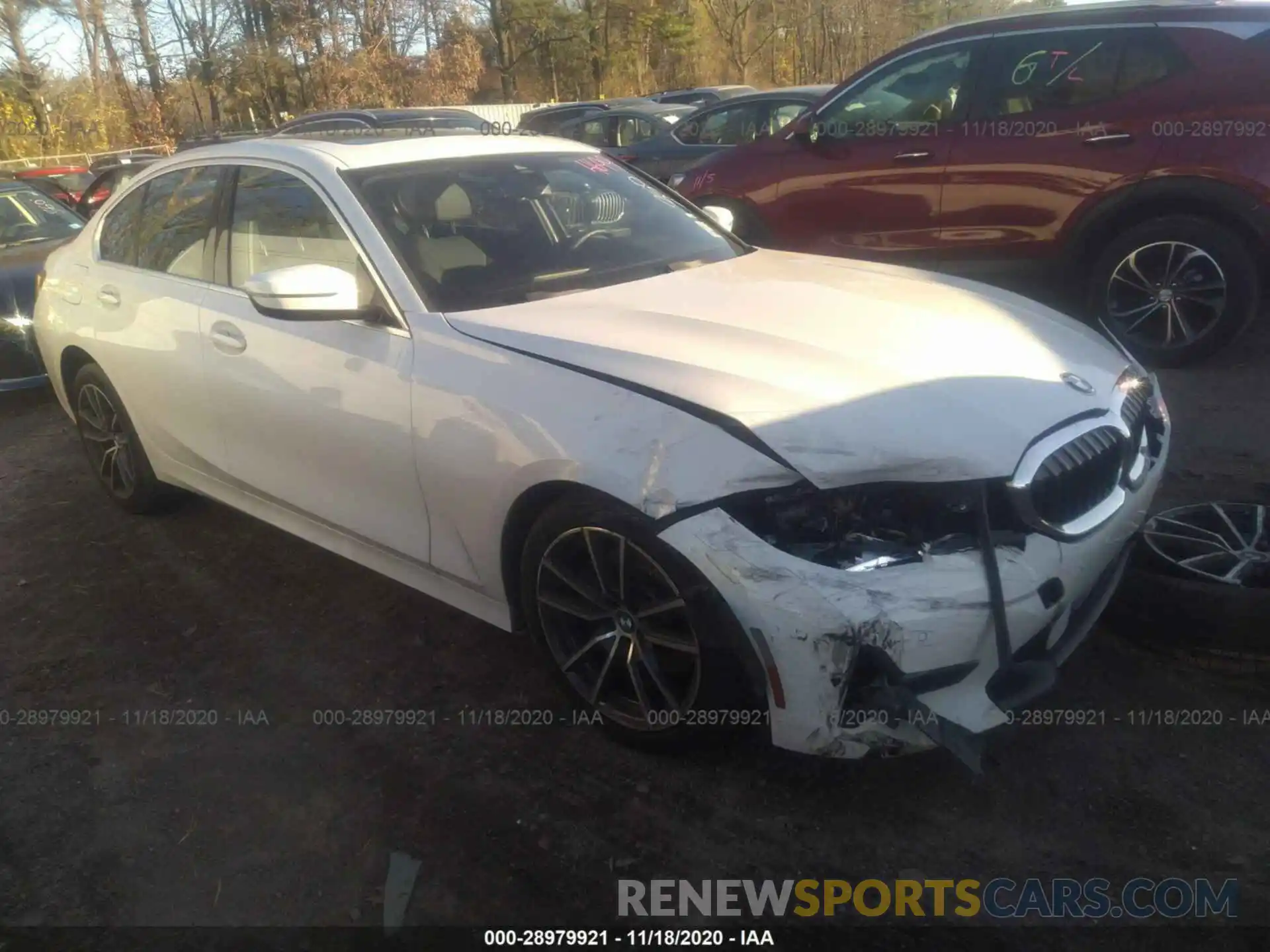 1 Photograph of a damaged car 3MW5R1J08L8B24699 BMW 3 SERIES 2020