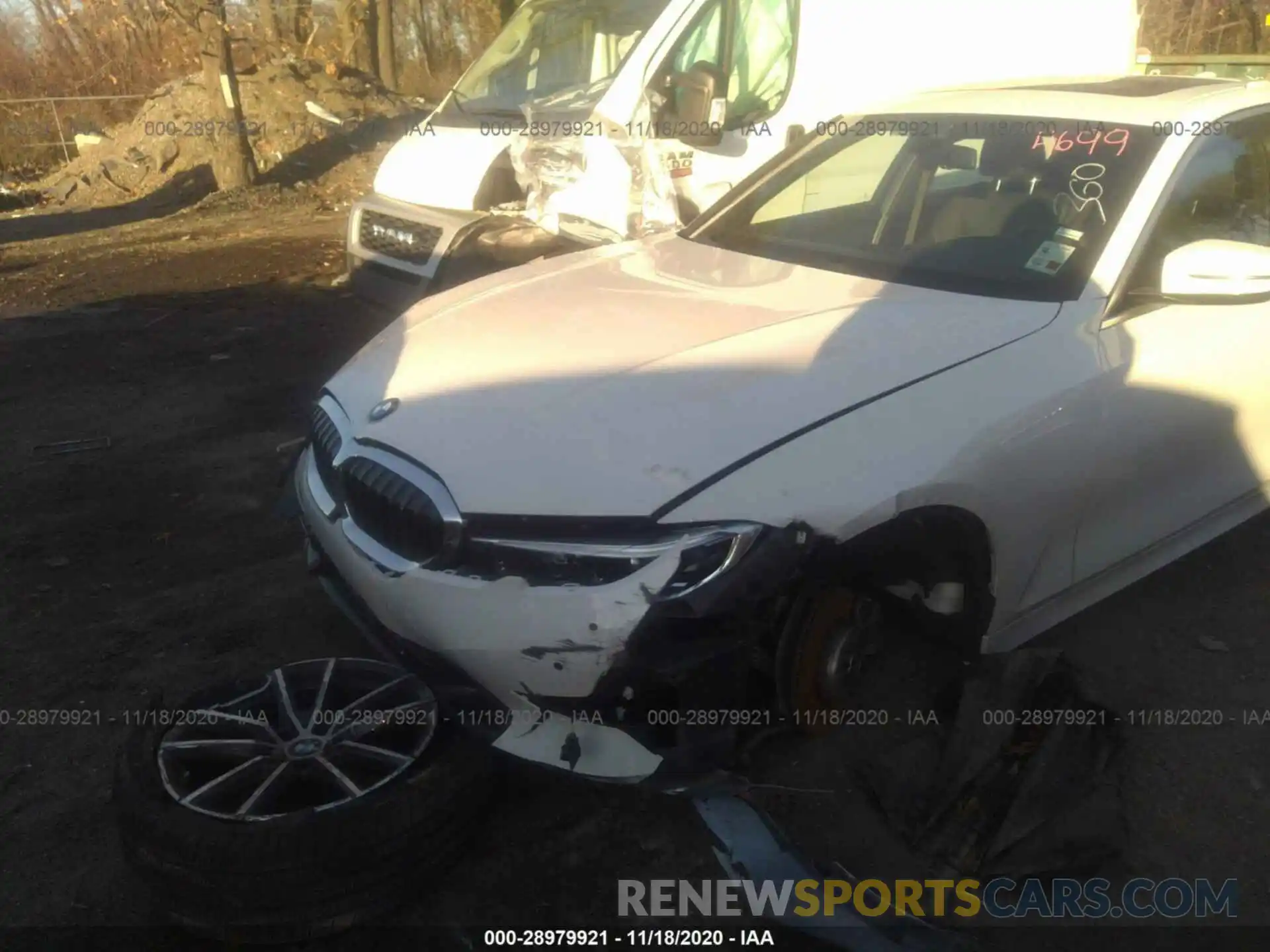 6 Photograph of a damaged car 3MW5R1J08L8B24699 BMW 3 SERIES 2020