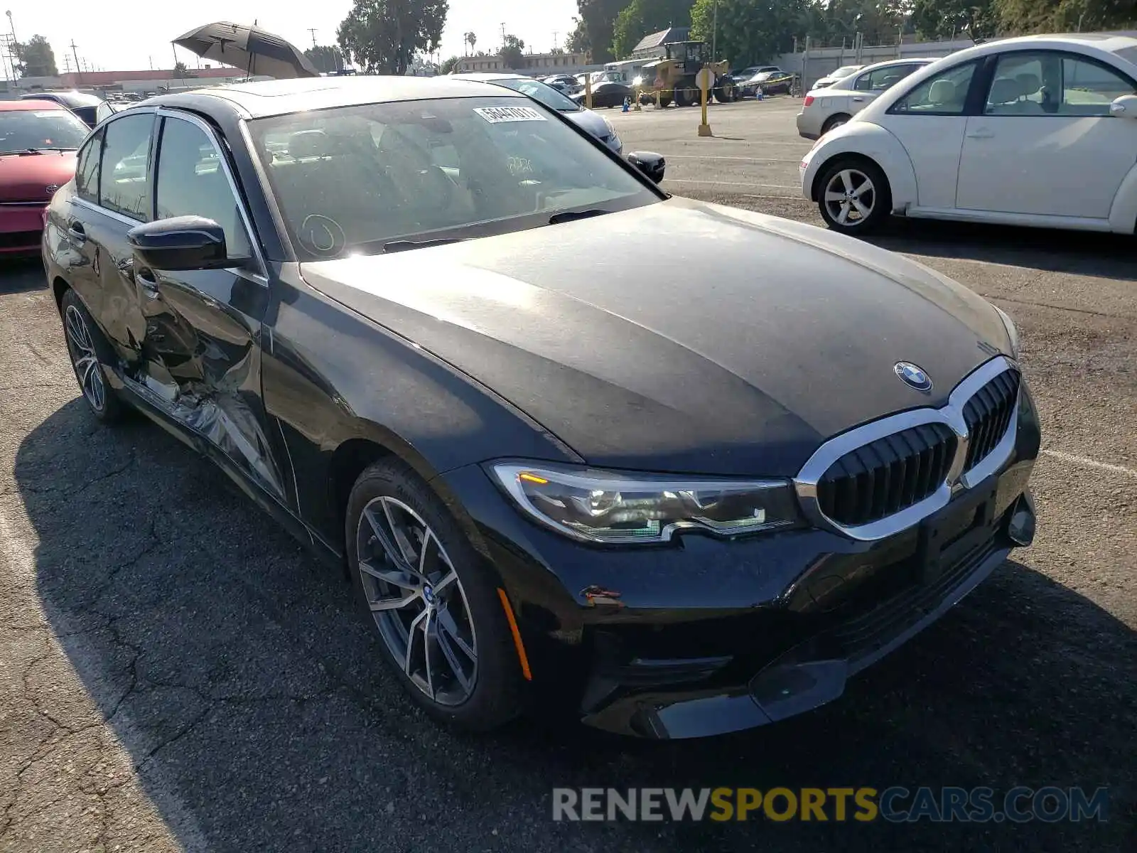 1 Photograph of a damaged car 3MW5R1J08L8B29126 BMW 3 SERIES 2020