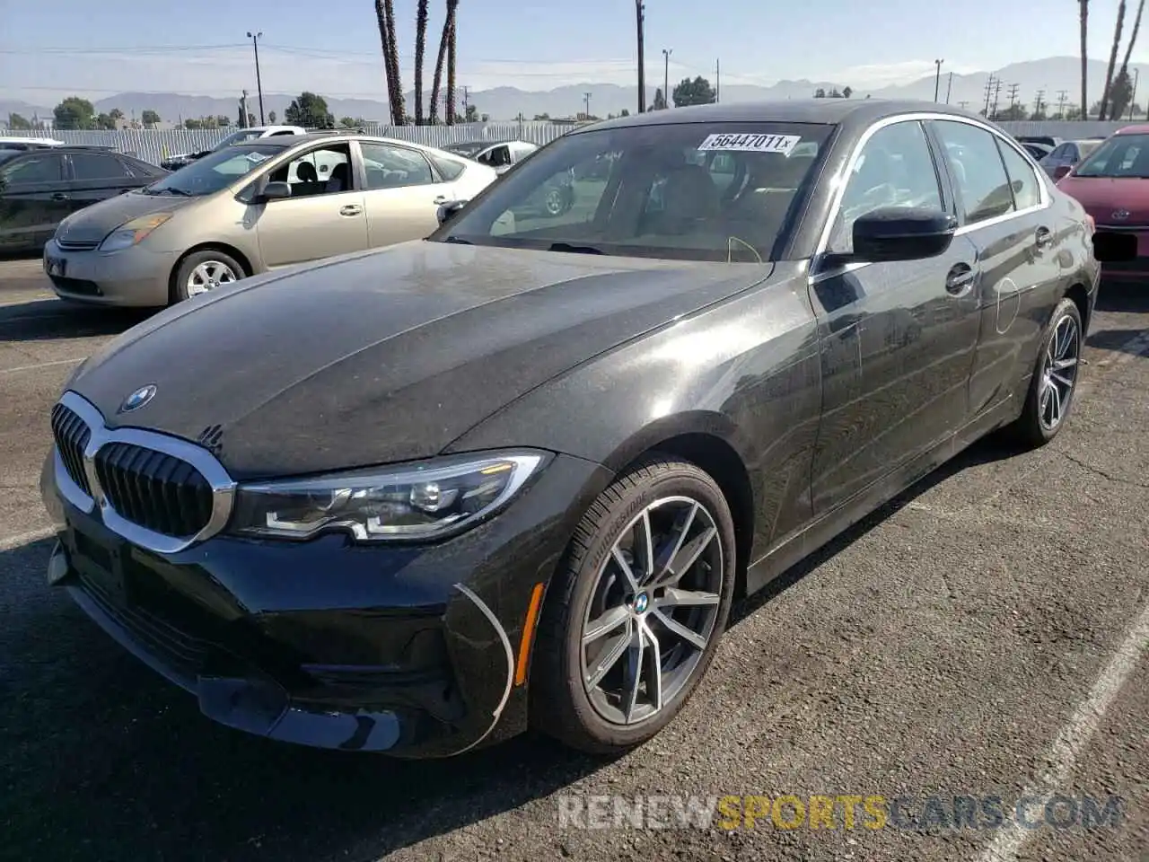 2 Photograph of a damaged car 3MW5R1J08L8B29126 BMW 3 SERIES 2020