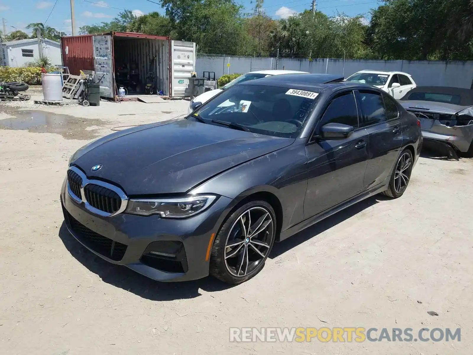 2 Photograph of a damaged car 3MW5R1J08L8B32110 BMW 3 SERIES 2020