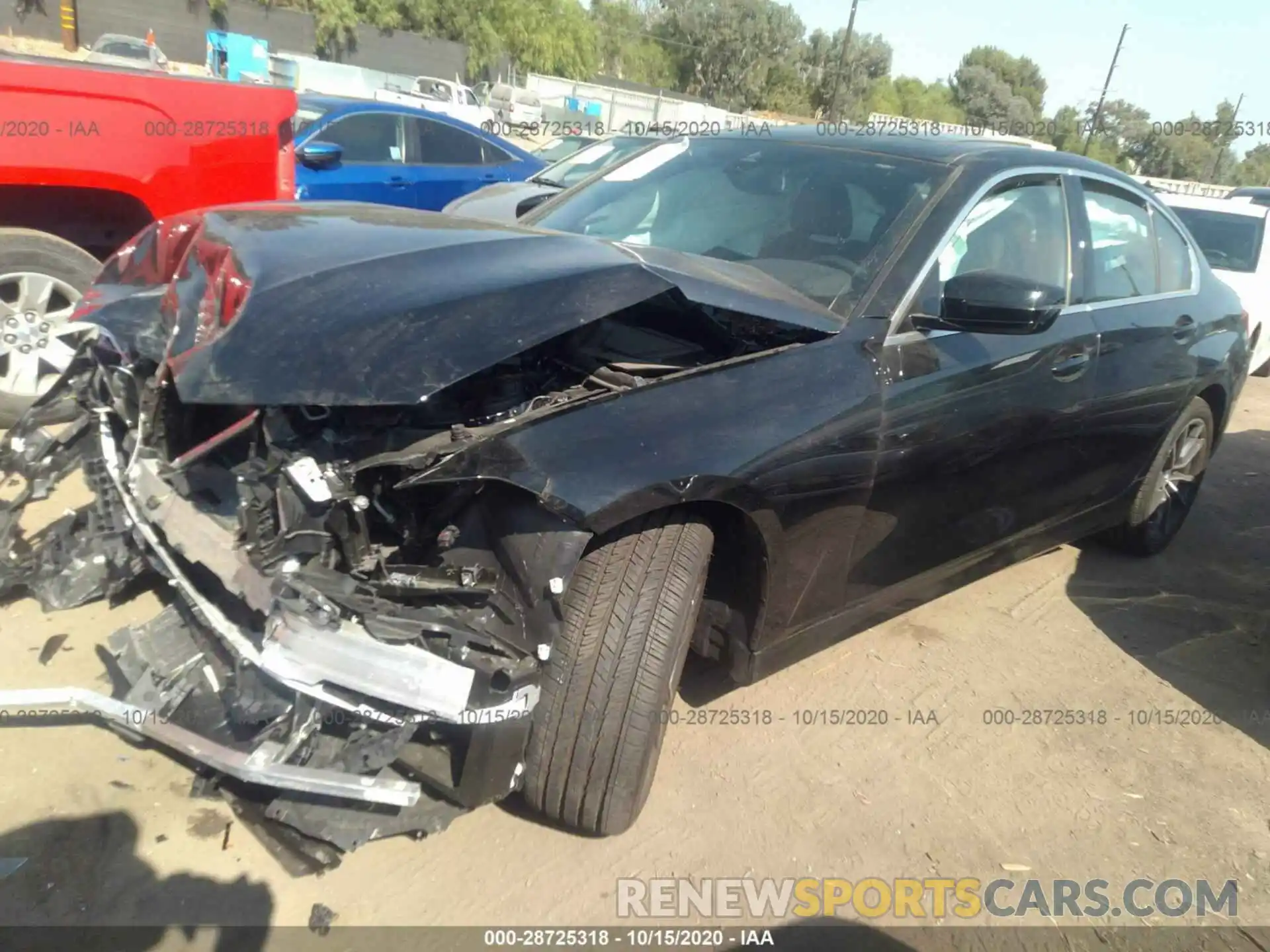 2 Photograph of a damaged car 3MW5R1J08L8B32737 BMW 3 SERIES 2020