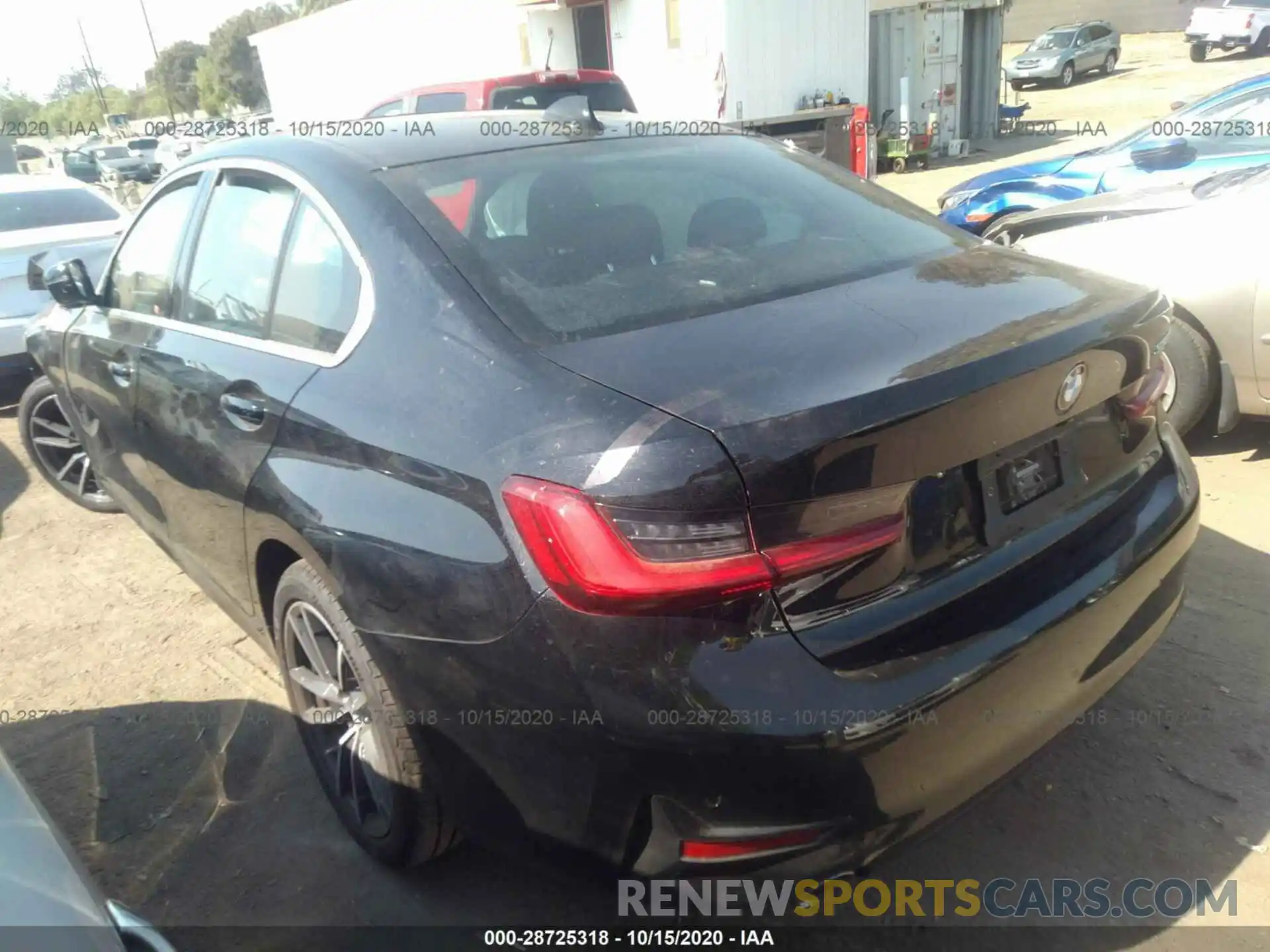 3 Photograph of a damaged car 3MW5R1J08L8B32737 BMW 3 SERIES 2020