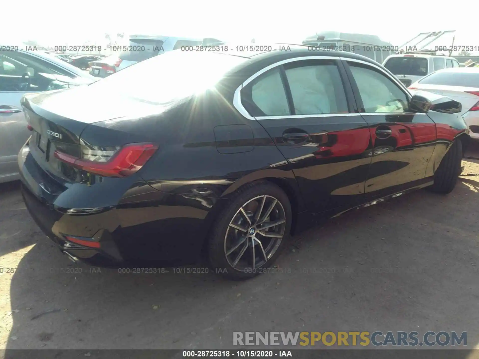 4 Photograph of a damaged car 3MW5R1J08L8B32737 BMW 3 SERIES 2020