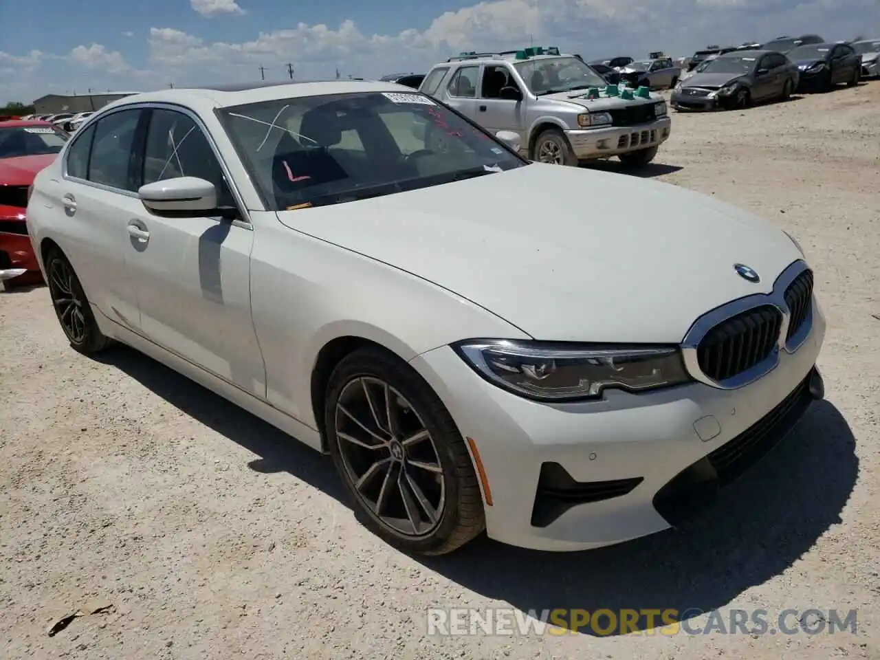 1 Photograph of a damaged car 3MW5R1J08L8B33015 BMW 3 SERIES 2020