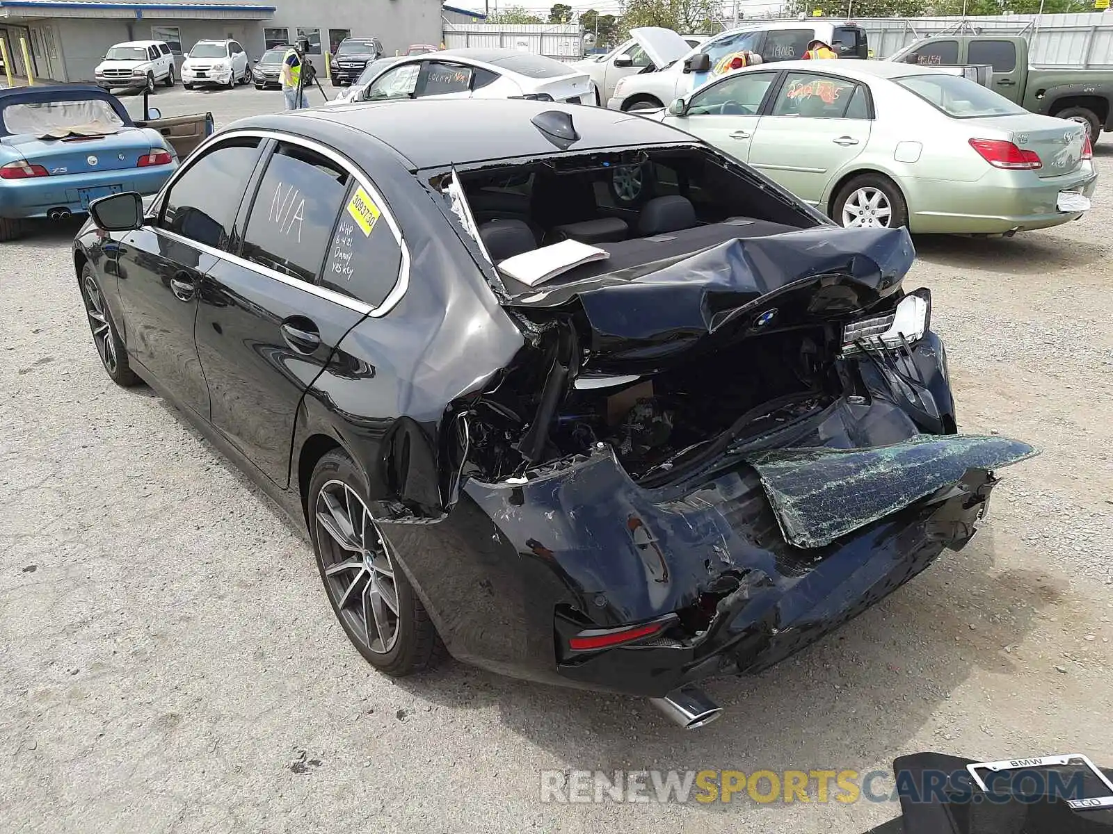 3 Photograph of a damaged car 3MW5R1J08L8B34195 BMW 3 SERIES 2020