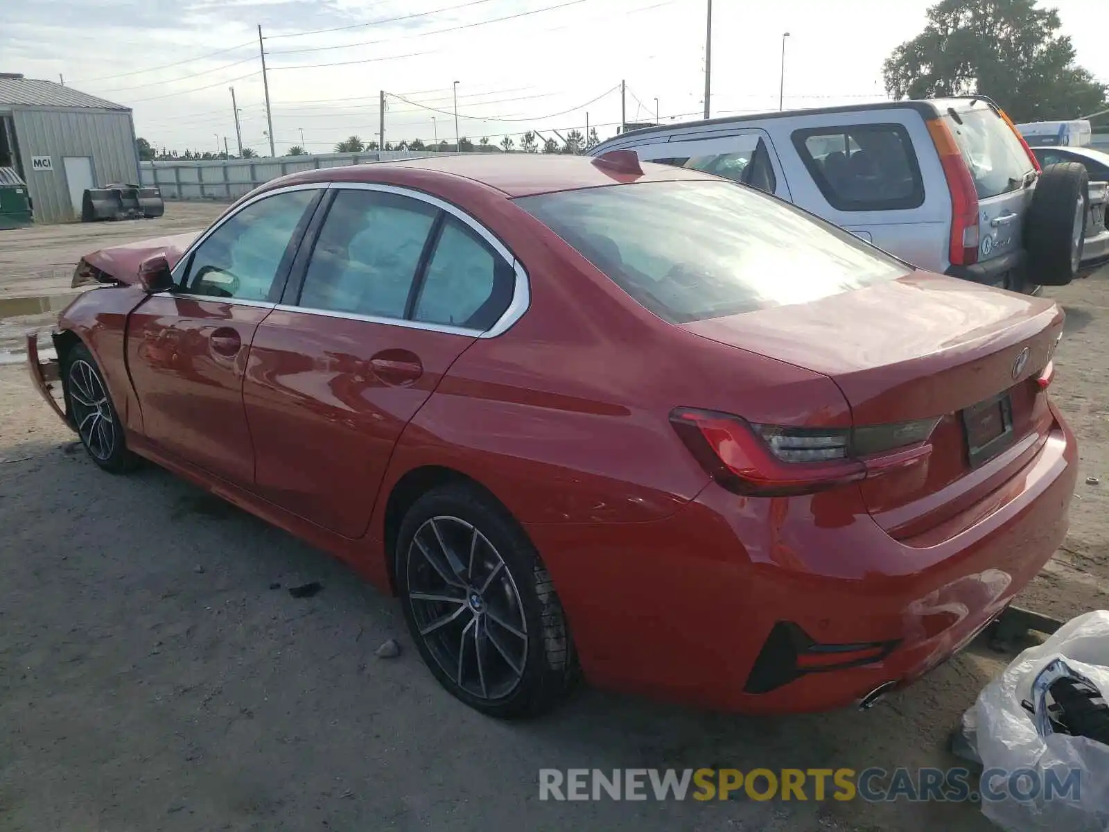 3 Photograph of a damaged car 3MW5R1J08L8B38215 BMW 3 SERIES 2020