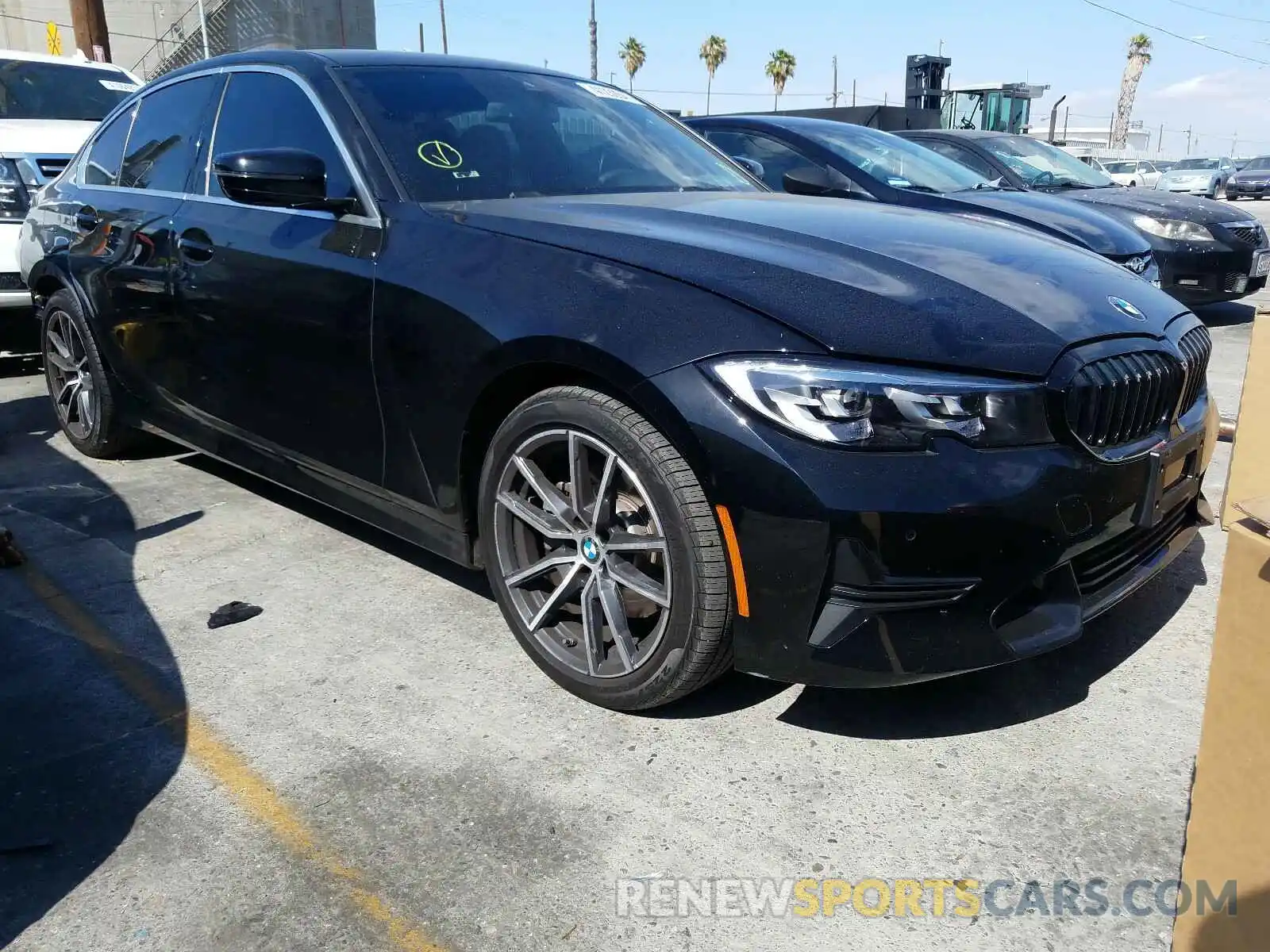 1 Photograph of a damaged car 3MW5R1J09L8B09760 BMW 3 SERIES 2020