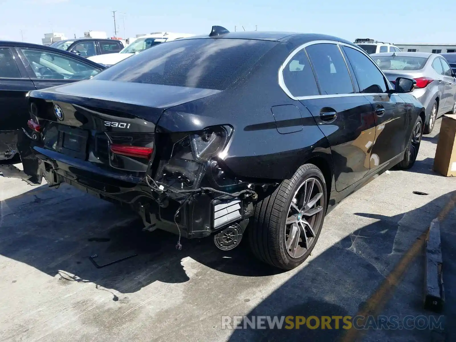 4 Photograph of a damaged car 3MW5R1J09L8B09760 BMW 3 SERIES 2020