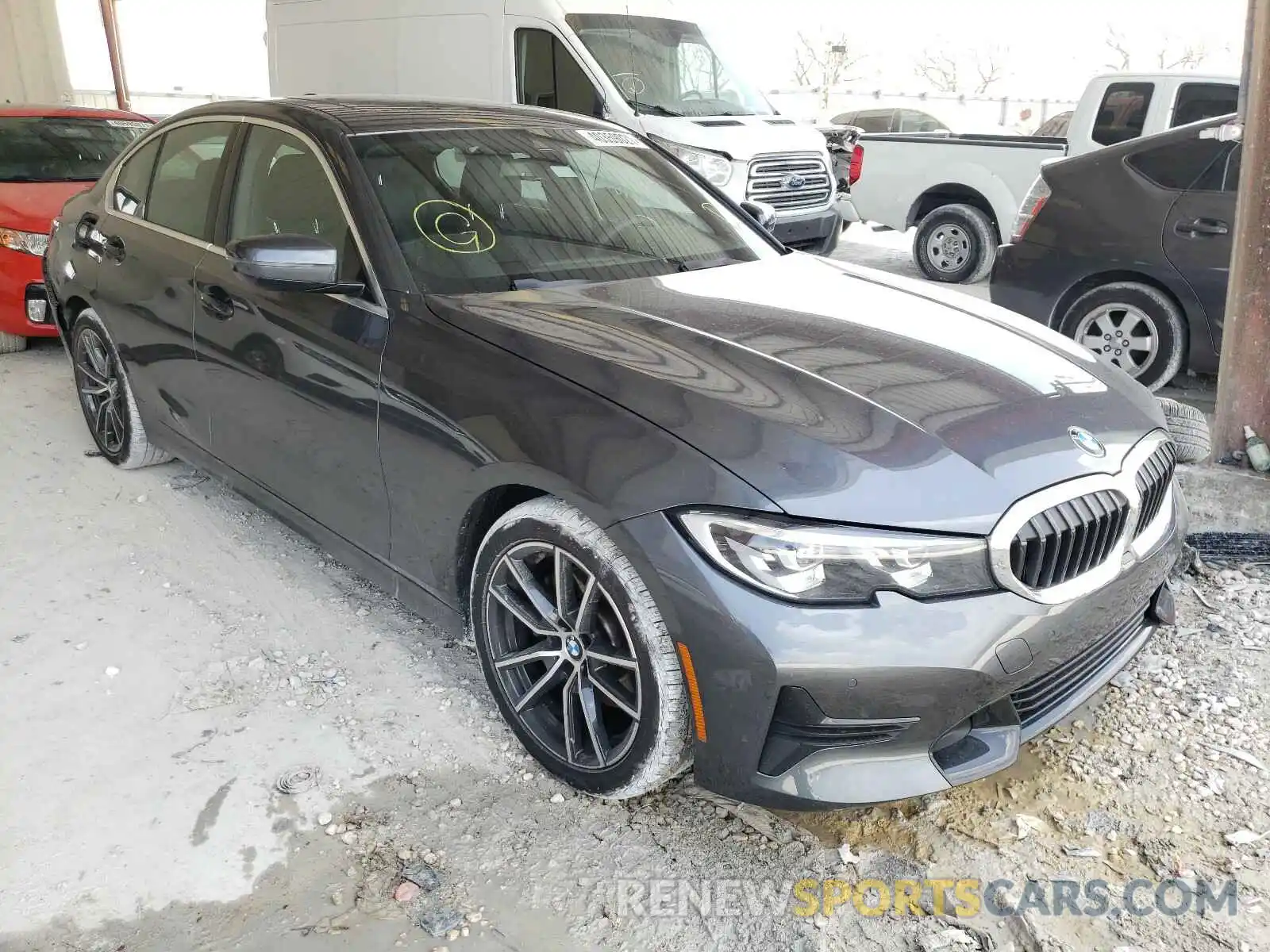 1 Фотография поврежденного автомобиля 3MW5R1J09L8B10259 BMW 3 SERIES 2020