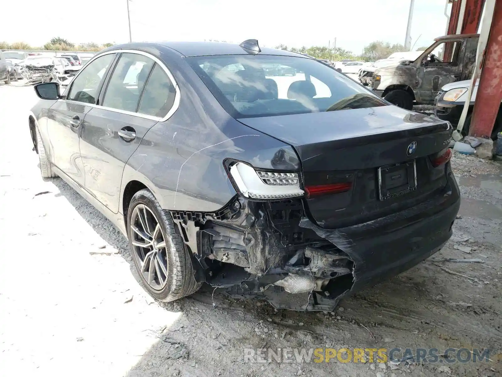 3 Photograph of a damaged car 3MW5R1J09L8B10259 BMW 3 SERIES 2020